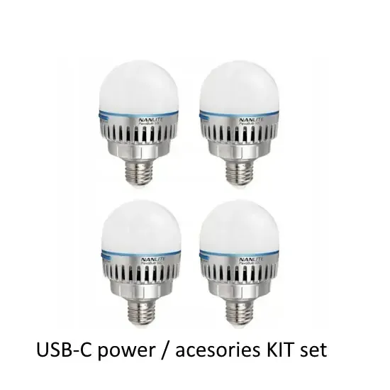 NANLITE PavoBulb 10C 4KIT