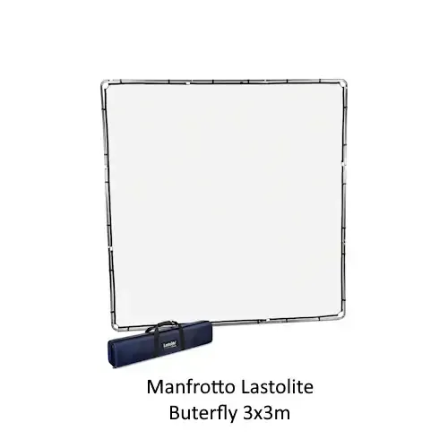 Manfrotto Rama butterfly 3m x 3m