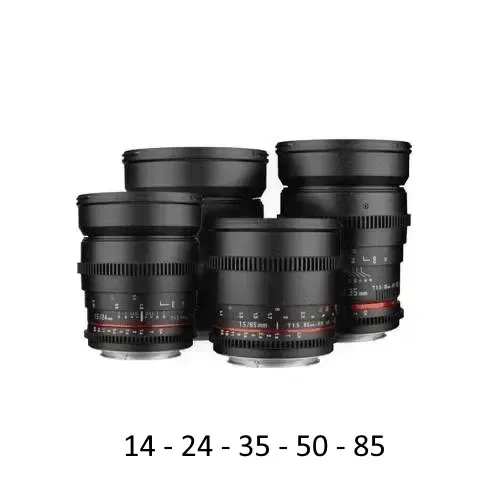 Samyang VDSLR set