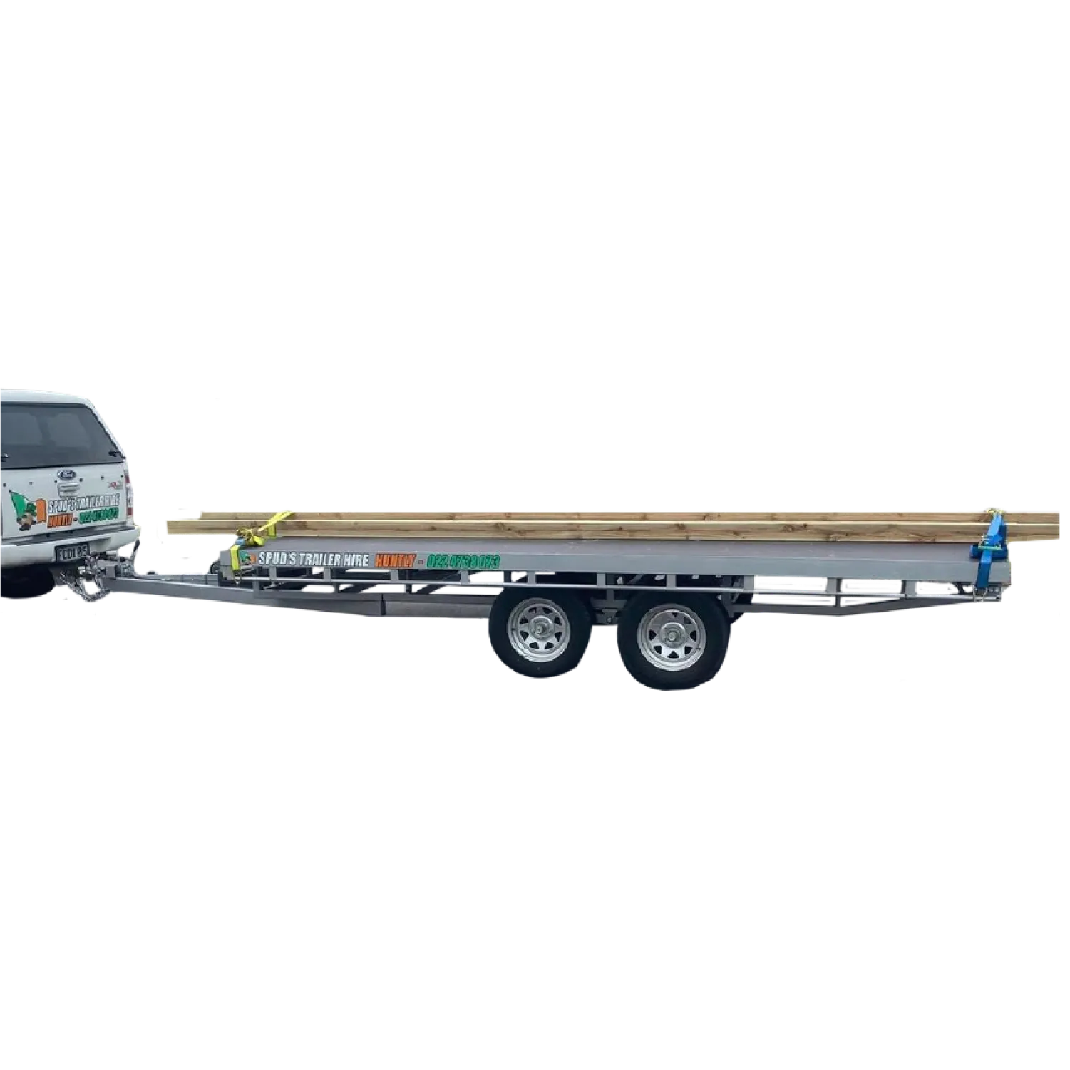 Flat Deck 4.5 x 2.1 Trailer 