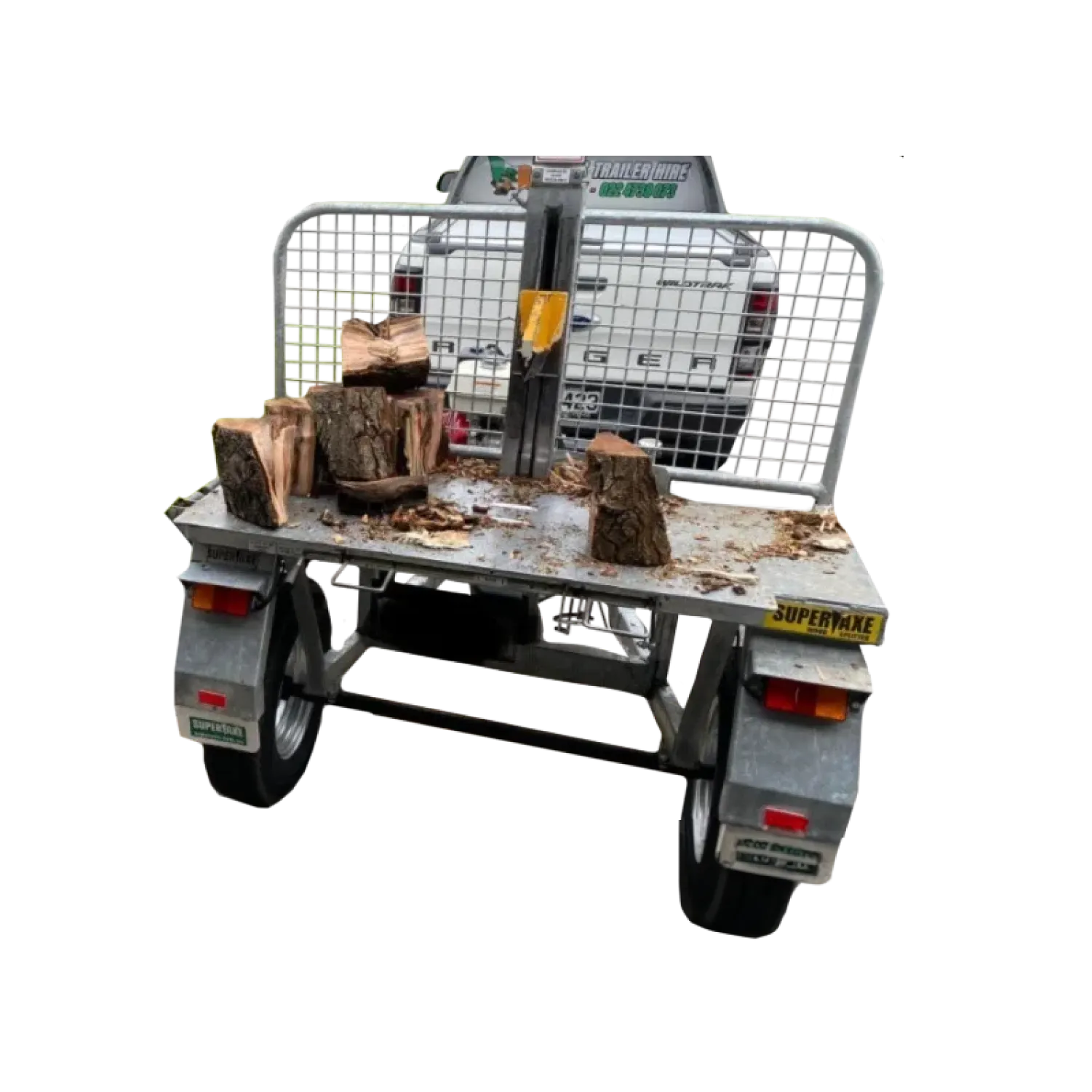 Log Splitter Trailer 