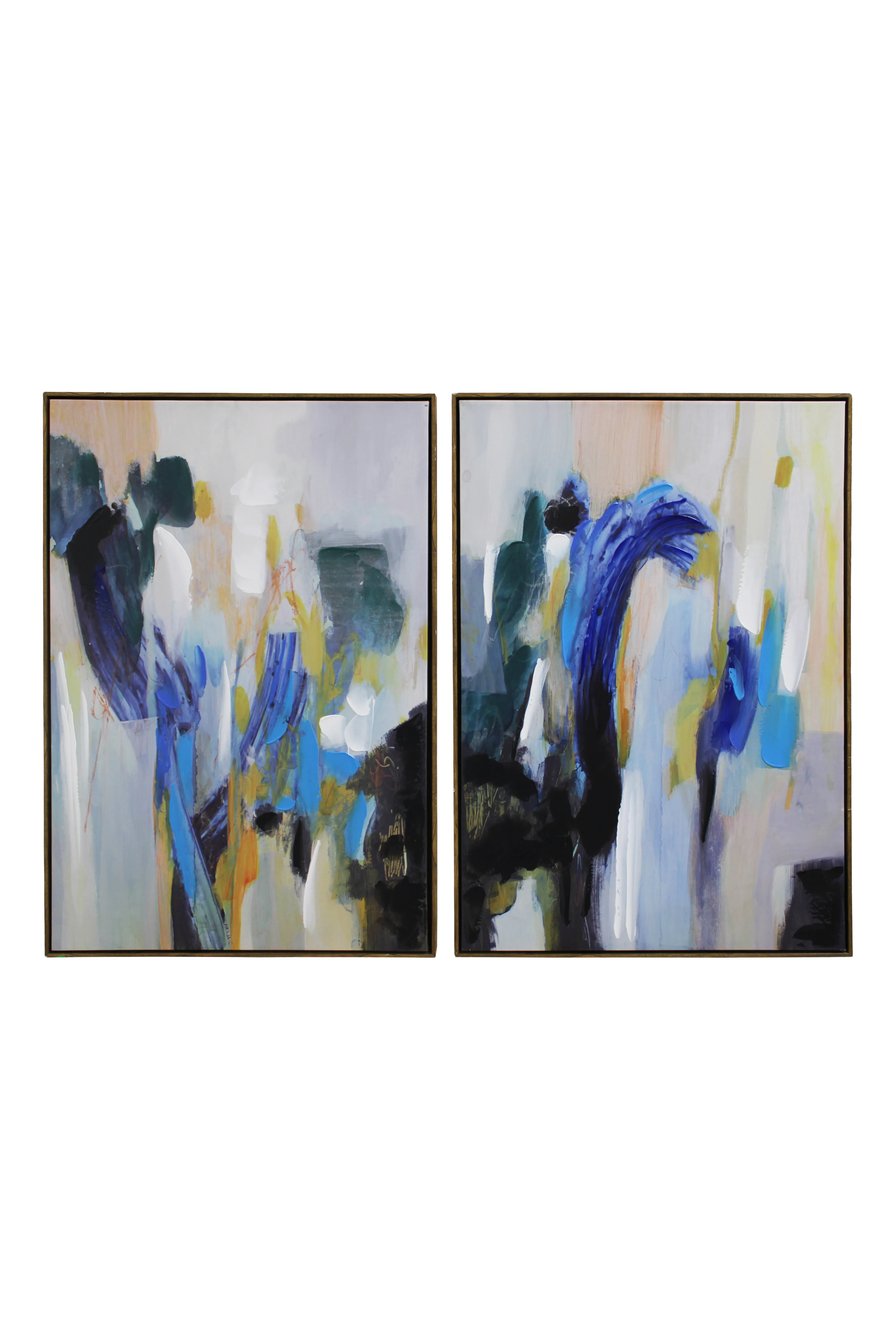 Ethereal Motion Abstract Artwork Set - AW209