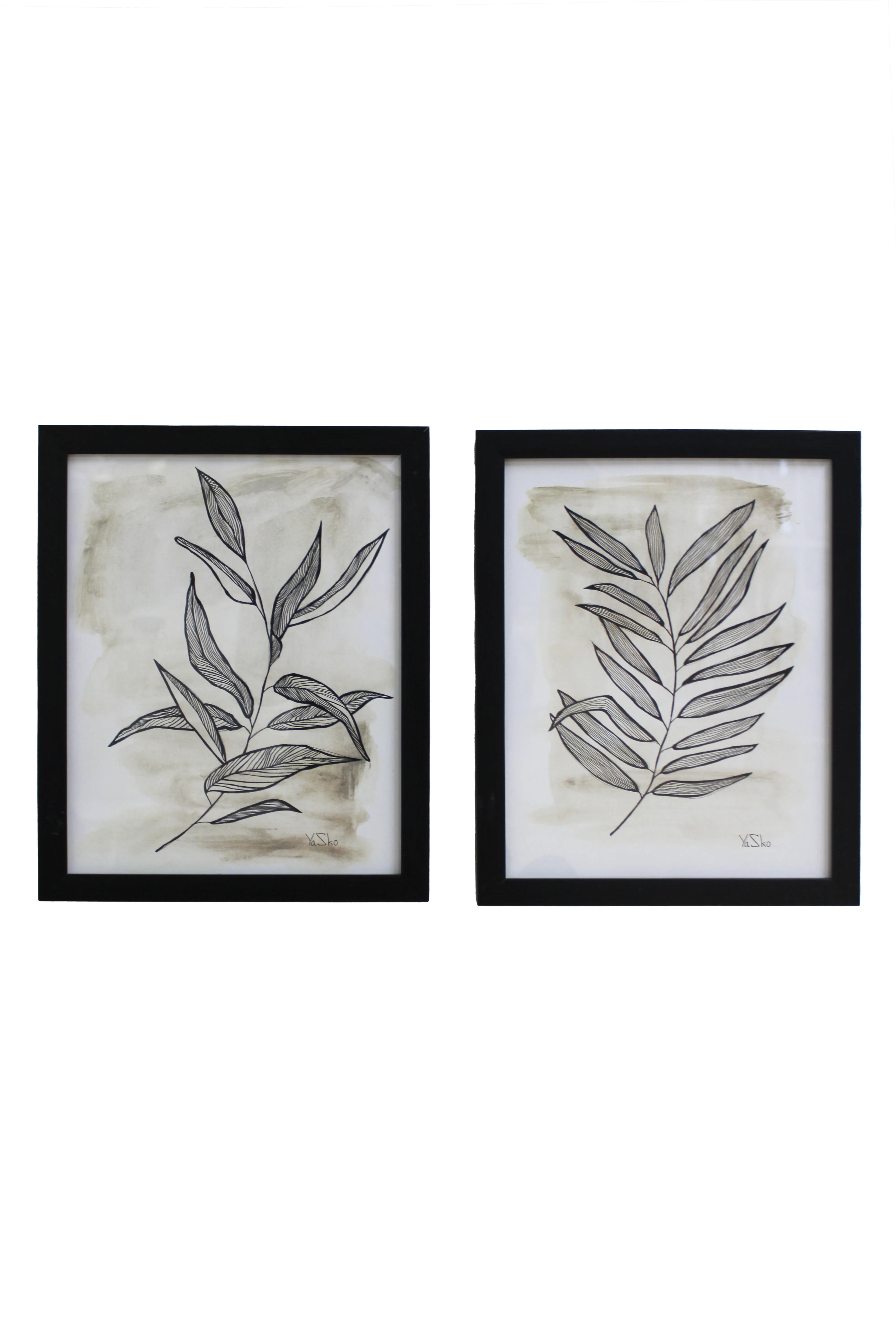 Natural Sketch Artwork Set - BAW1111