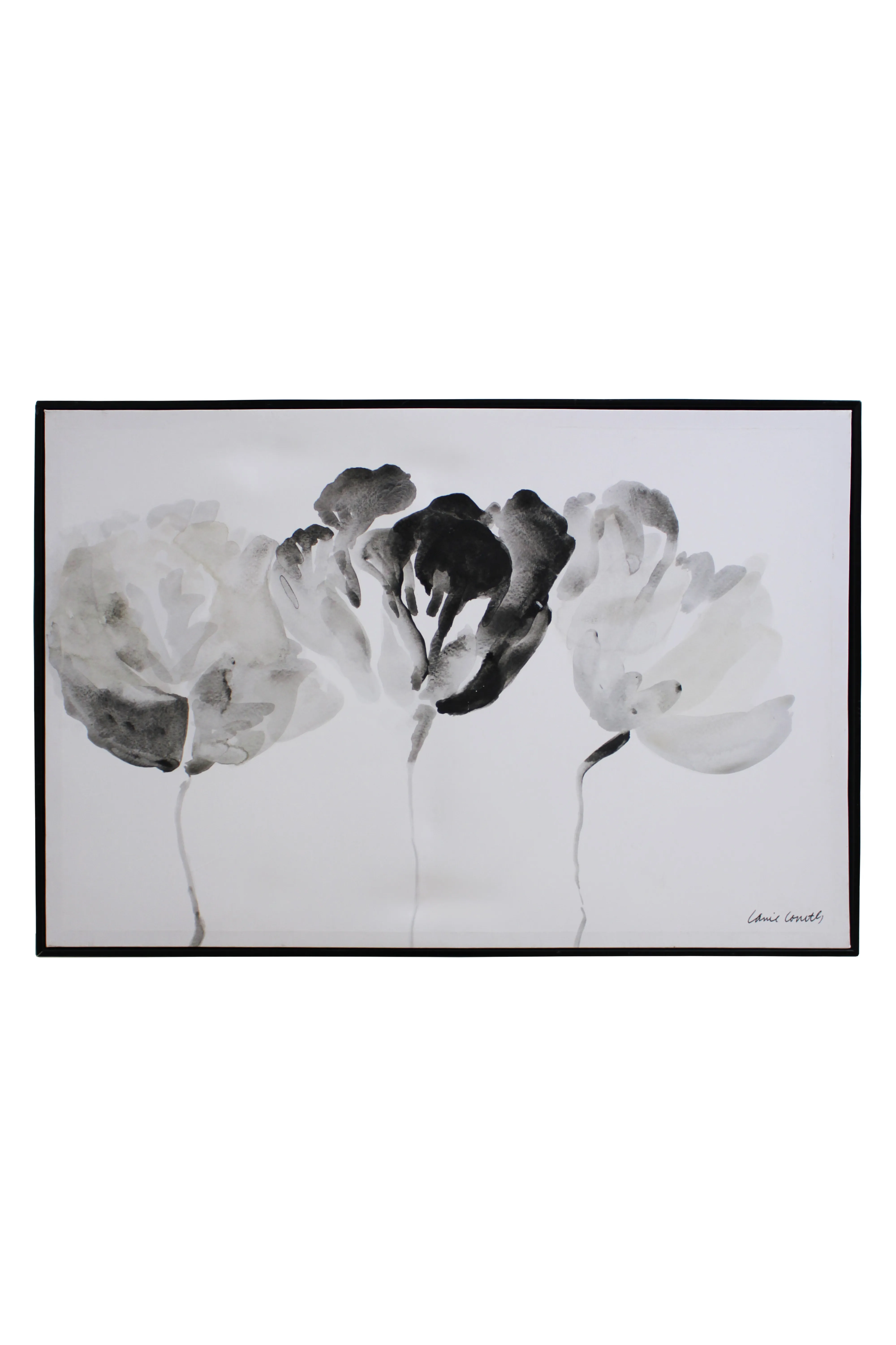 Monochrome Blooms Artwork - AW8