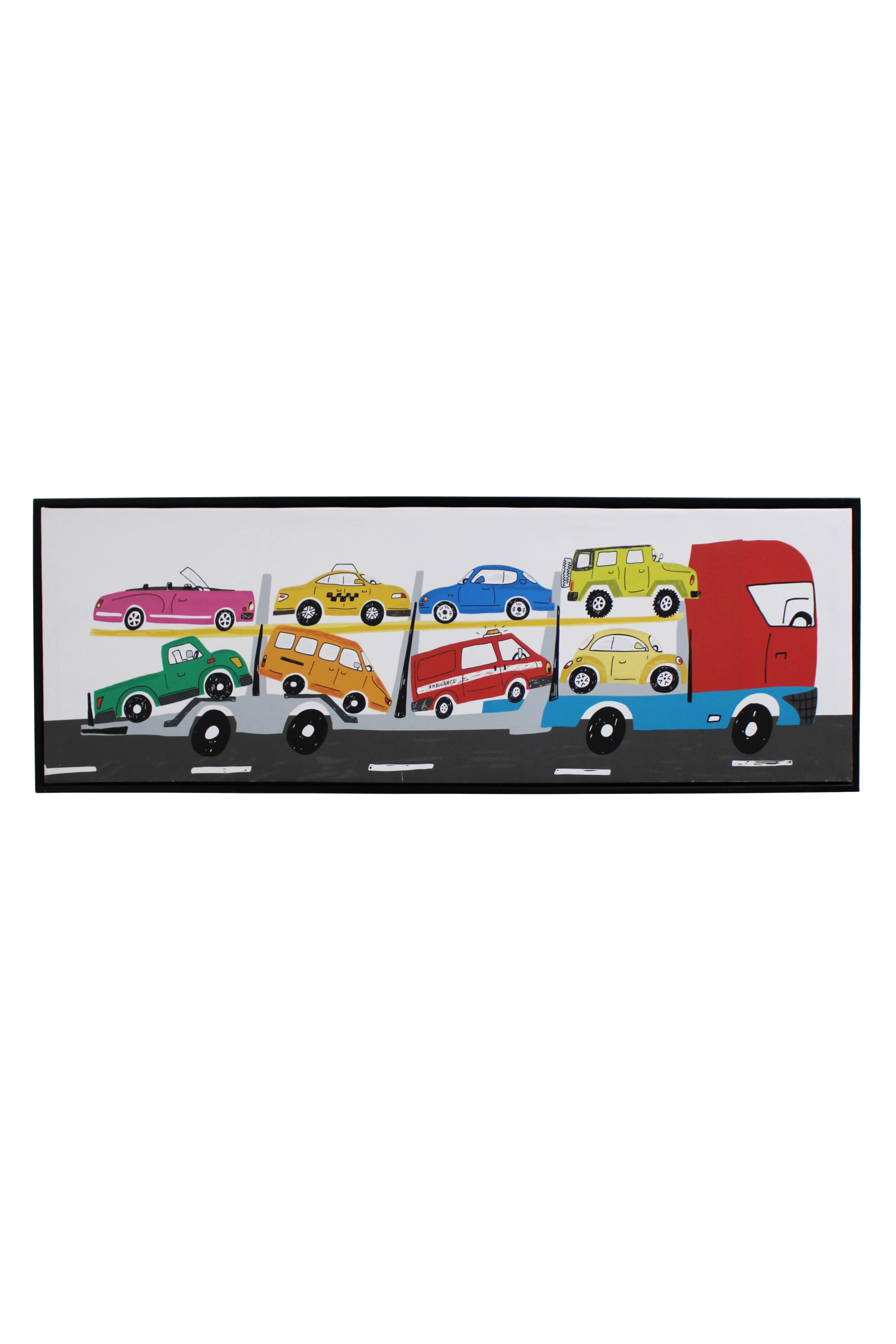 Car Carrier Parade Kids Artwork - KAW478