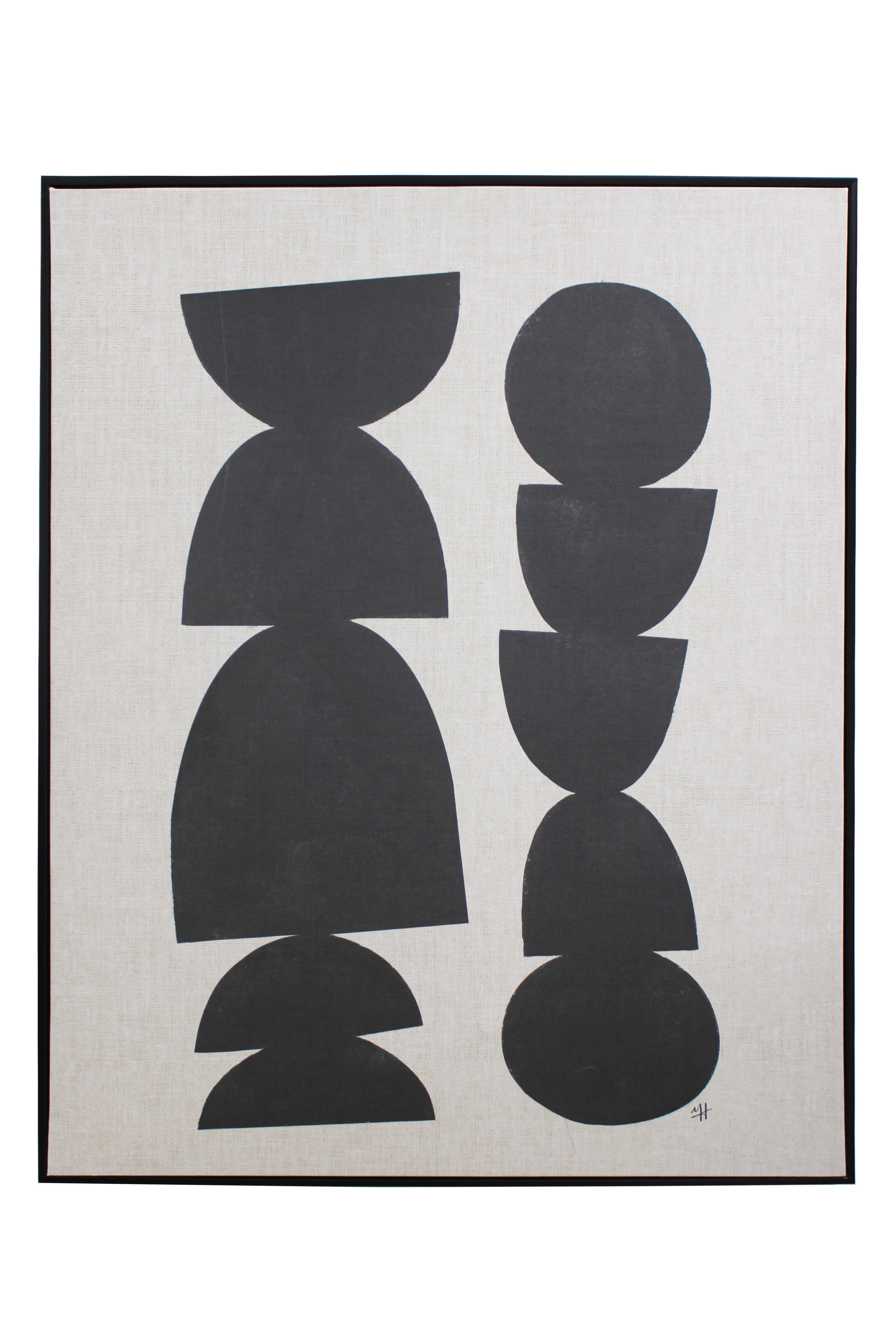 Modern Geometric Shapes Artwork - AW69