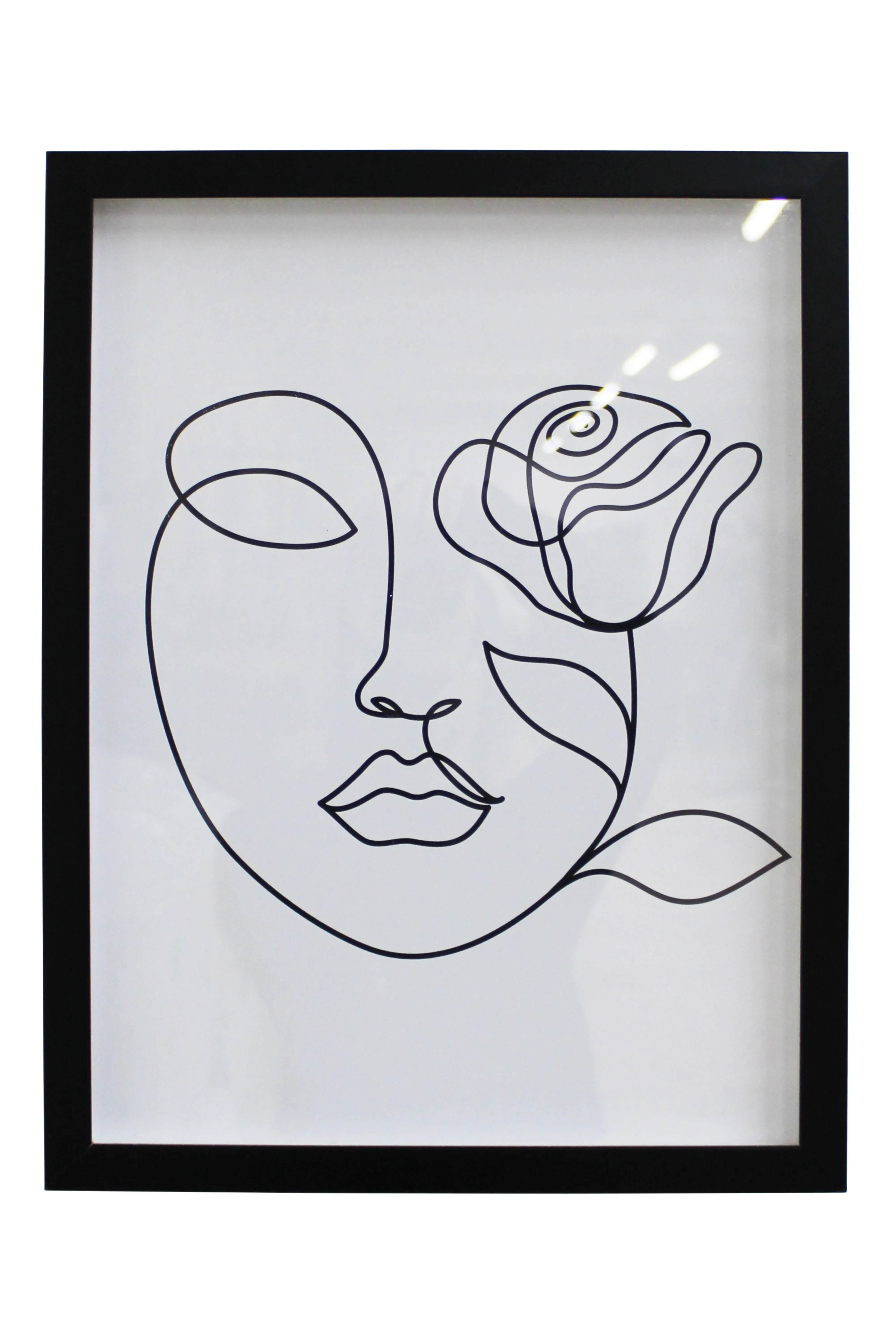 Floral Face Artwork - BAW275