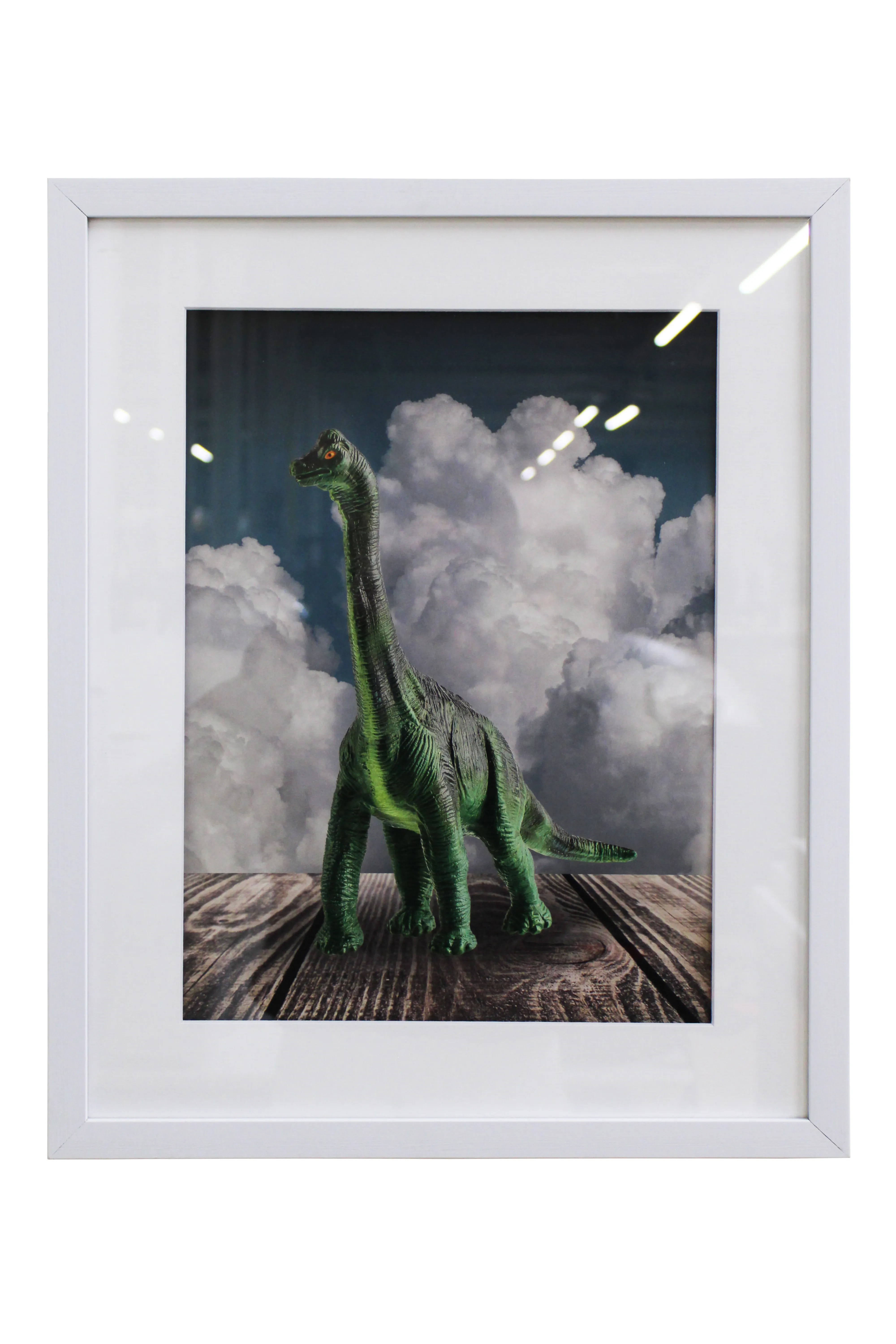 Dinosaur in the Clouds Kids Artwork - KAW1174