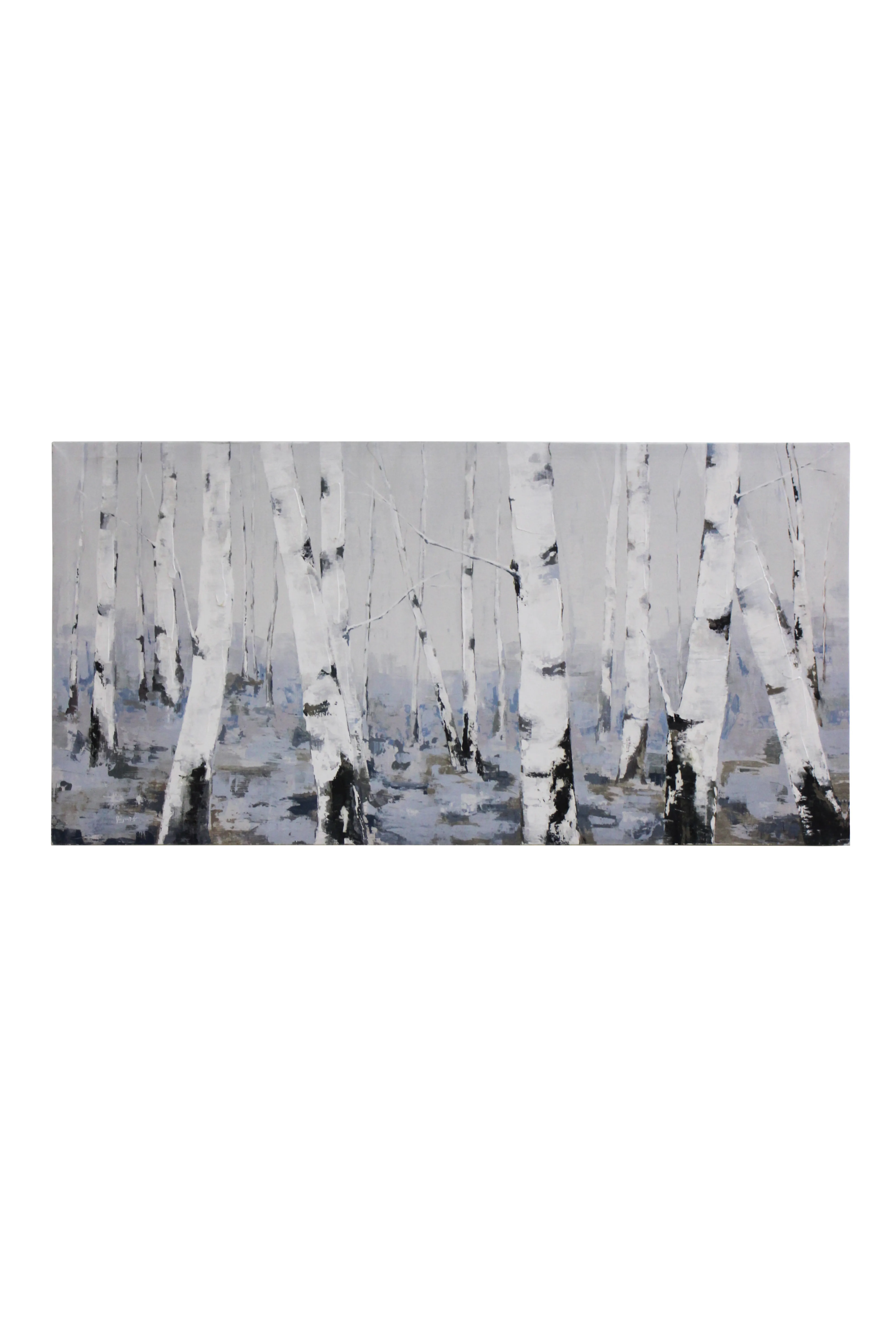 Winter Birch Forest Artwork - CAW461