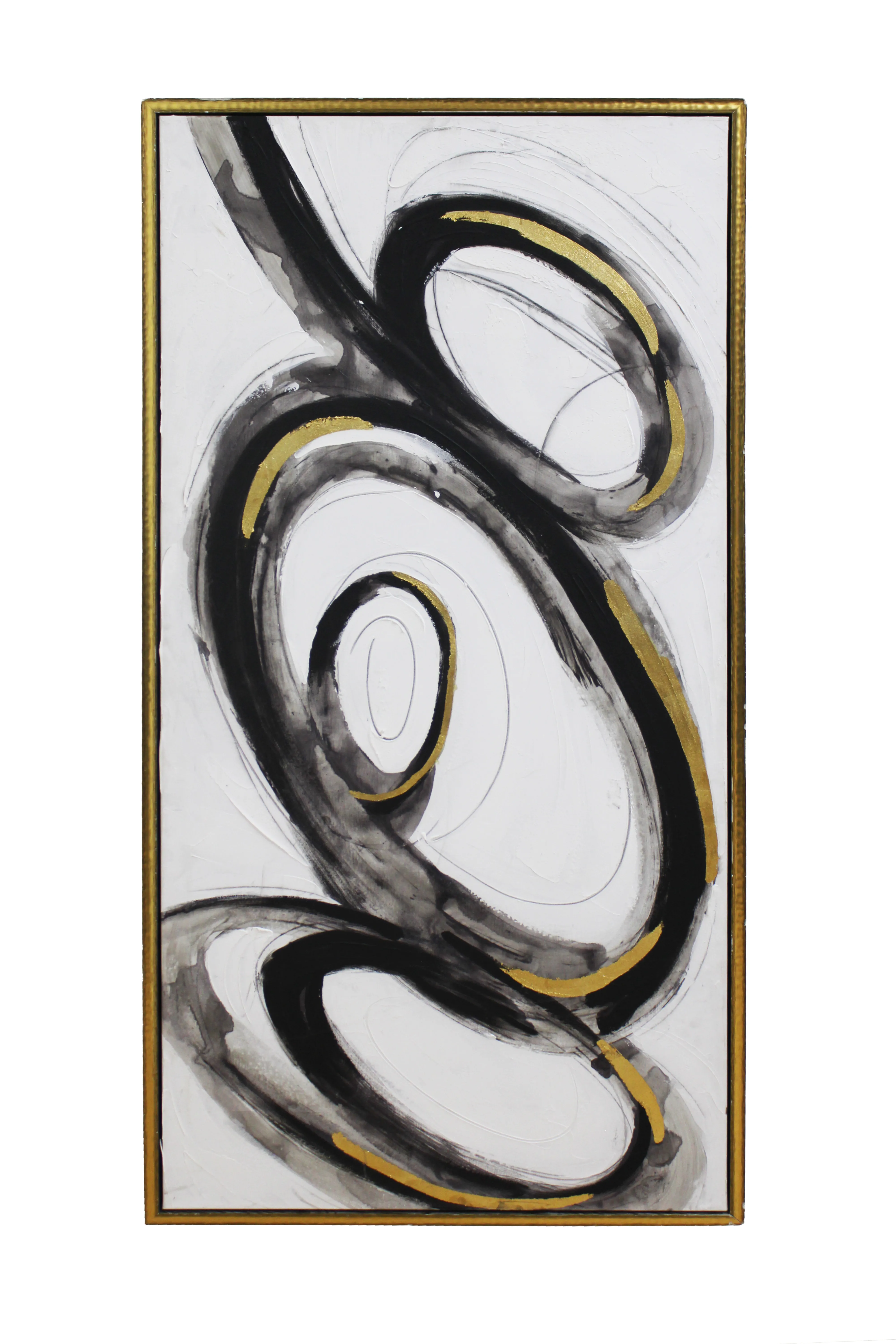 Golden Spirals Artwork - AW561