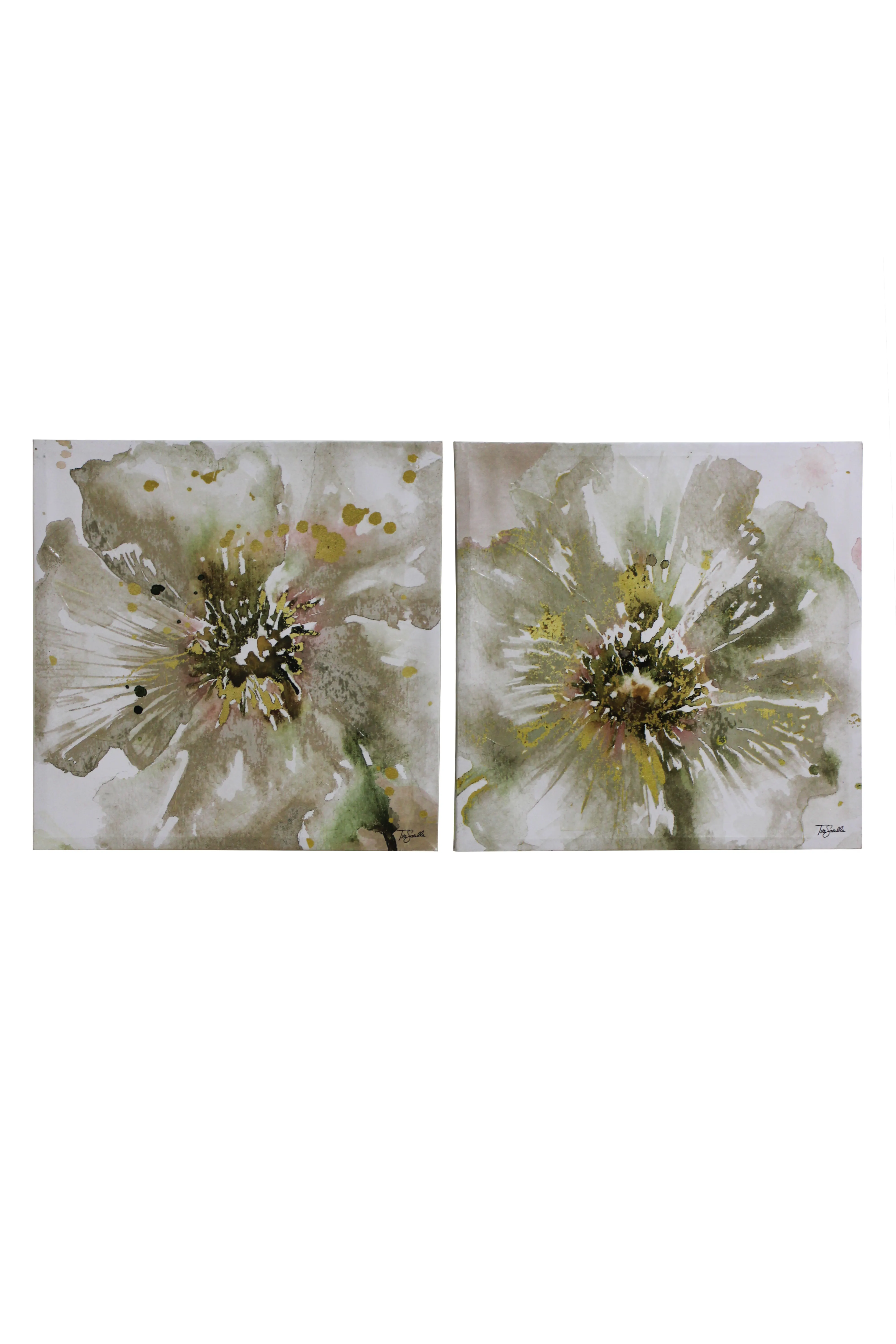 Olive Bloom Artwork Set - CAW90