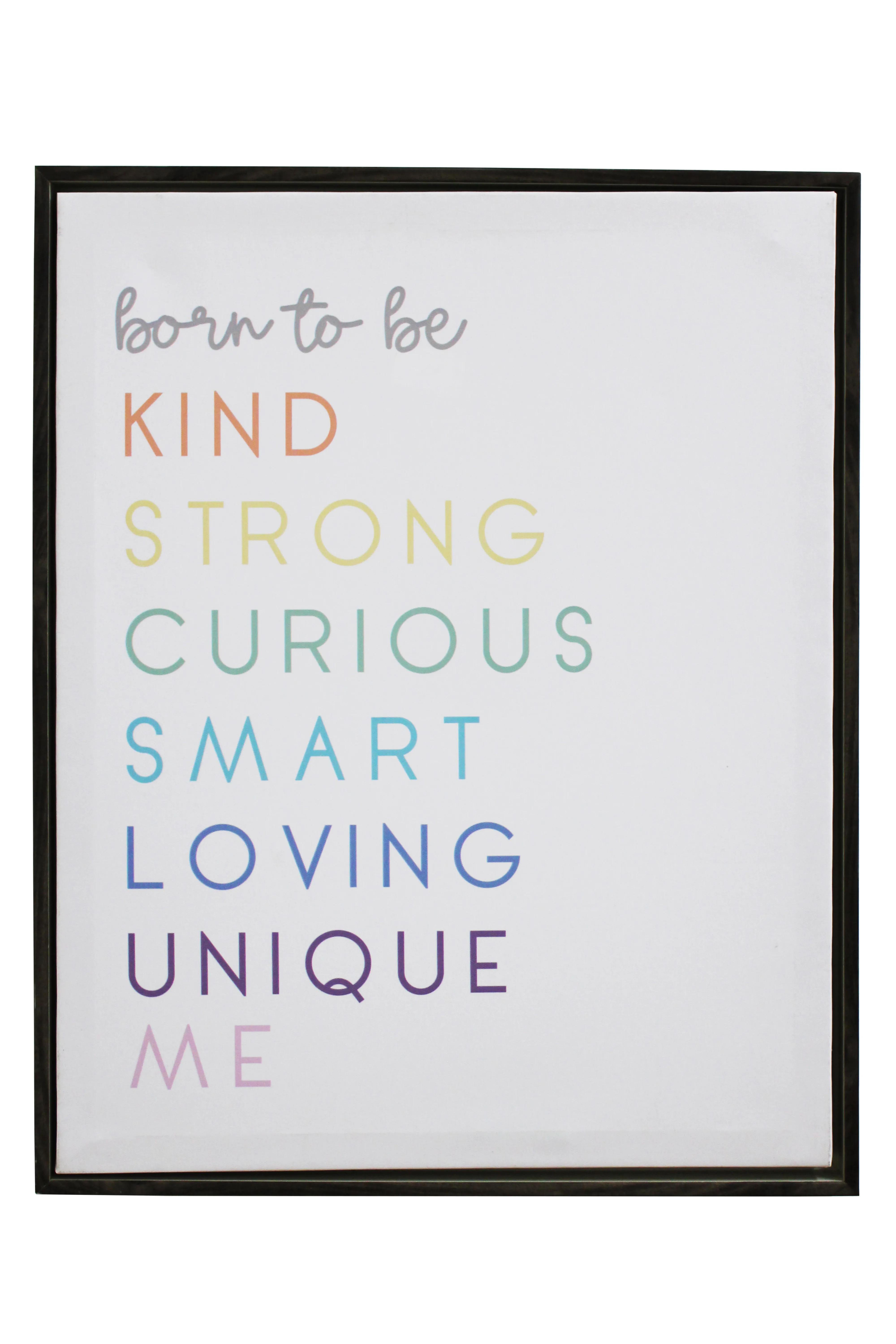 Born To Be Me Kids Artwork - KAW525