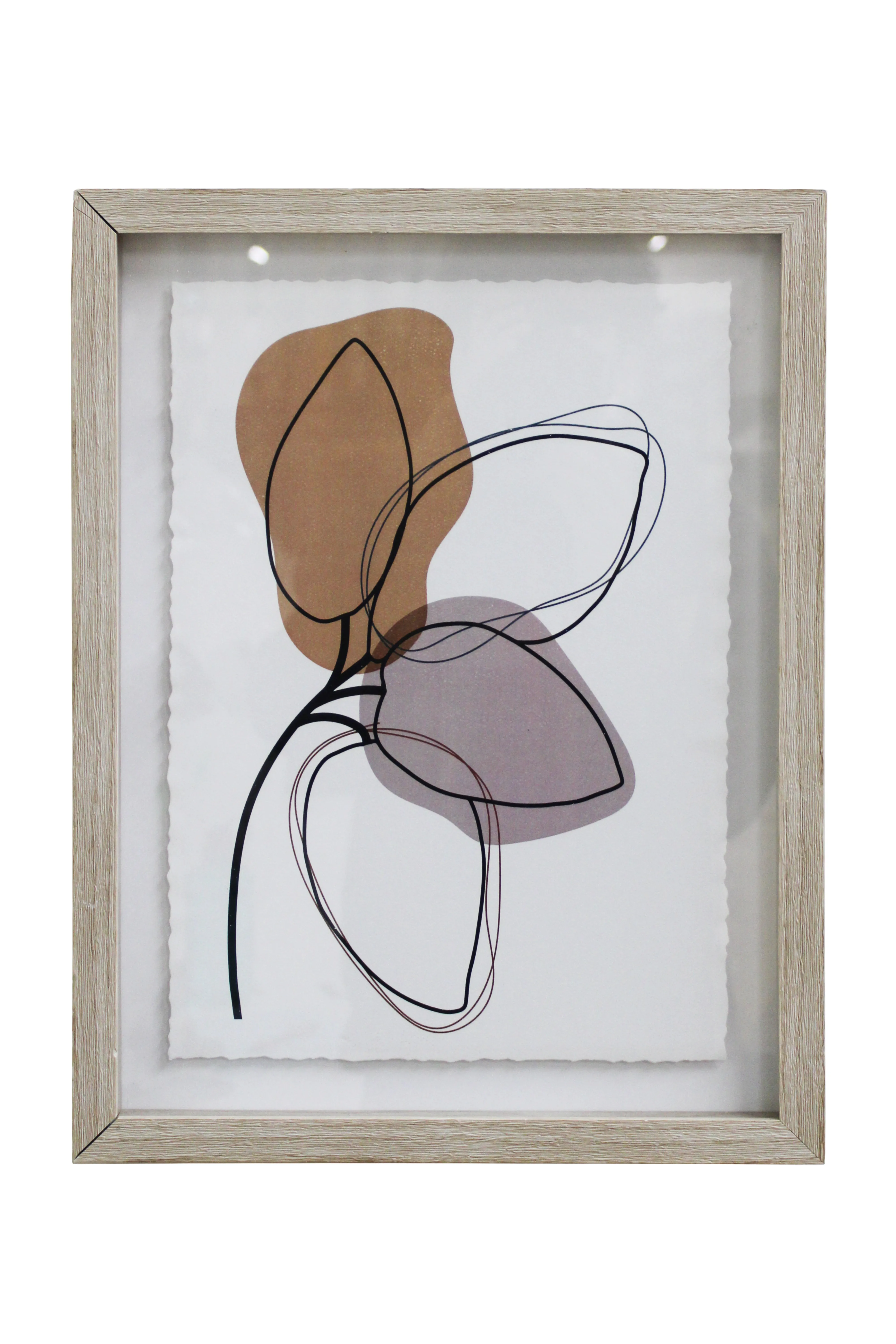 Abstract Petal Harmony Artwork - BAW168