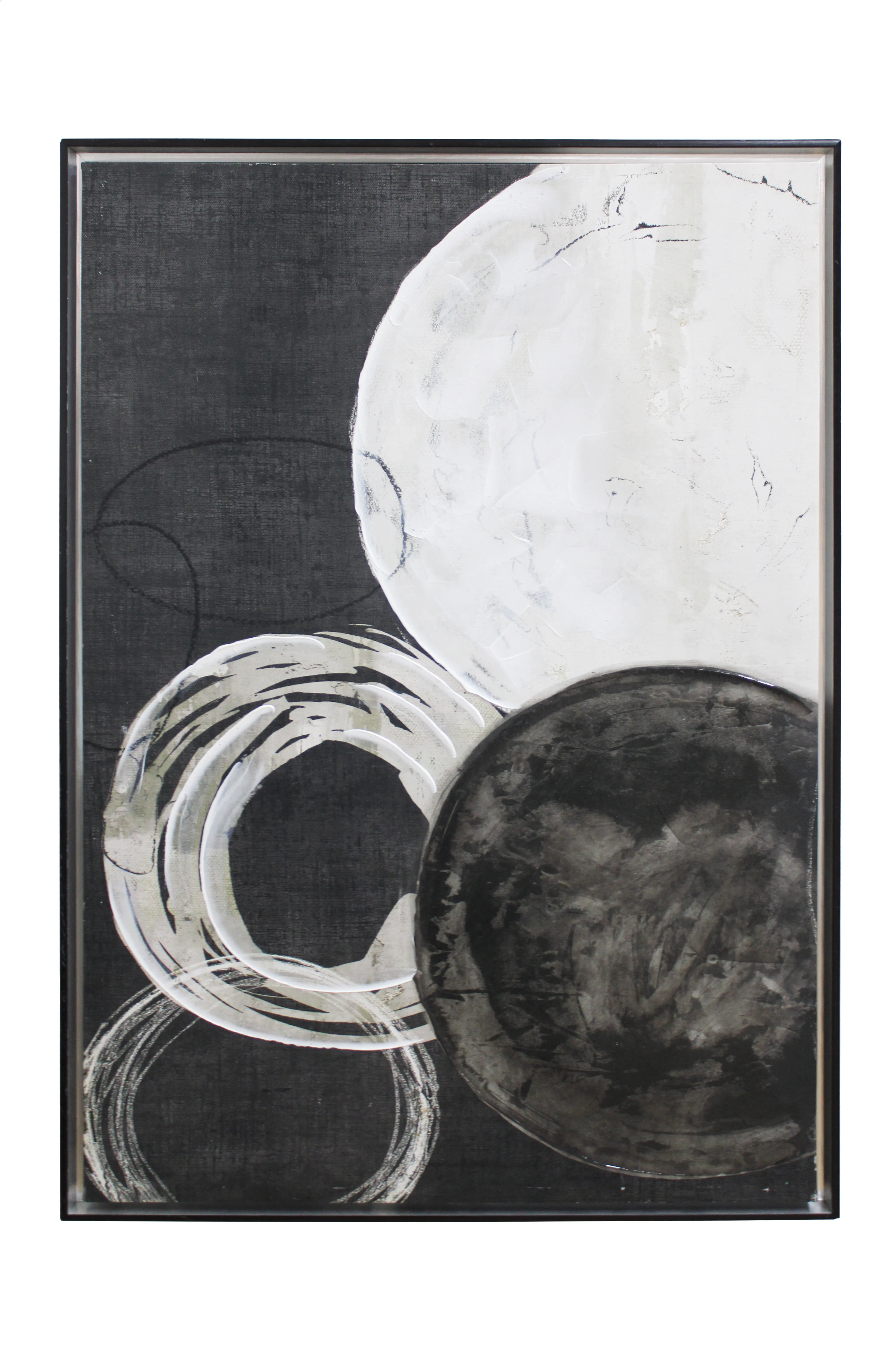 Eclipse Abstract Circles Artwork - AW38