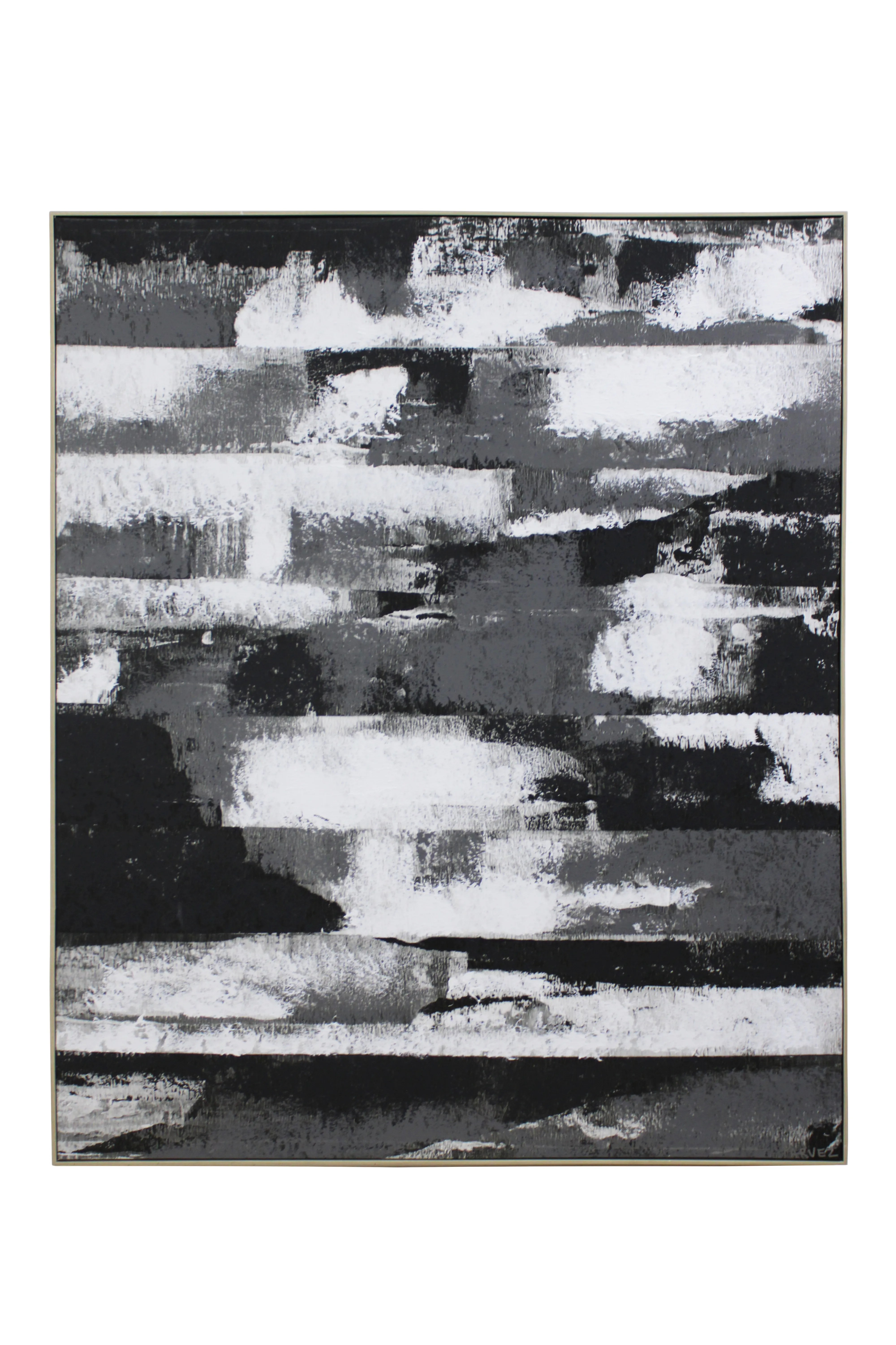 Monochrome Strata Artwork - AW1018