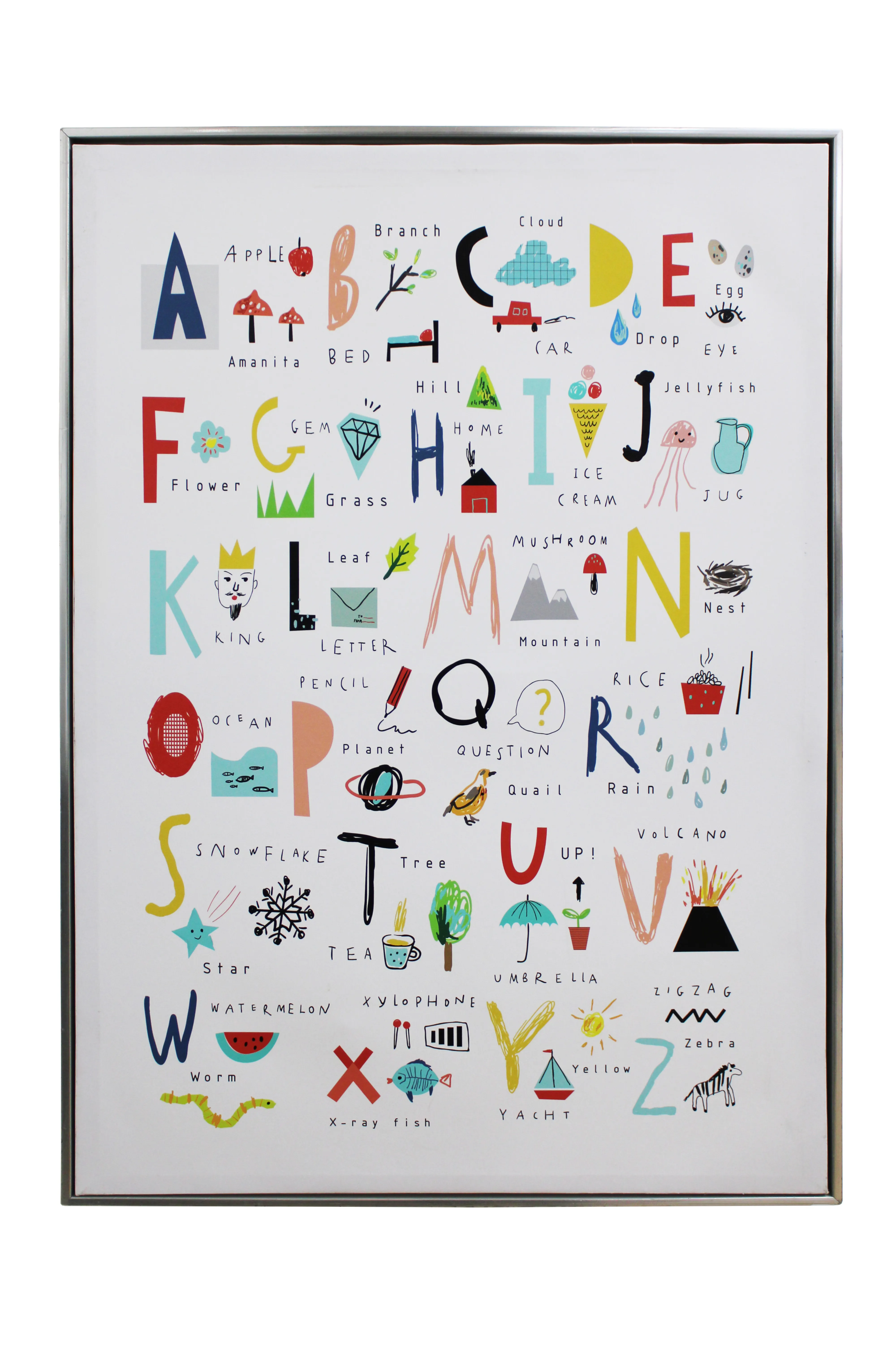 Alphabet Adventure Kids Artwork - KAW93