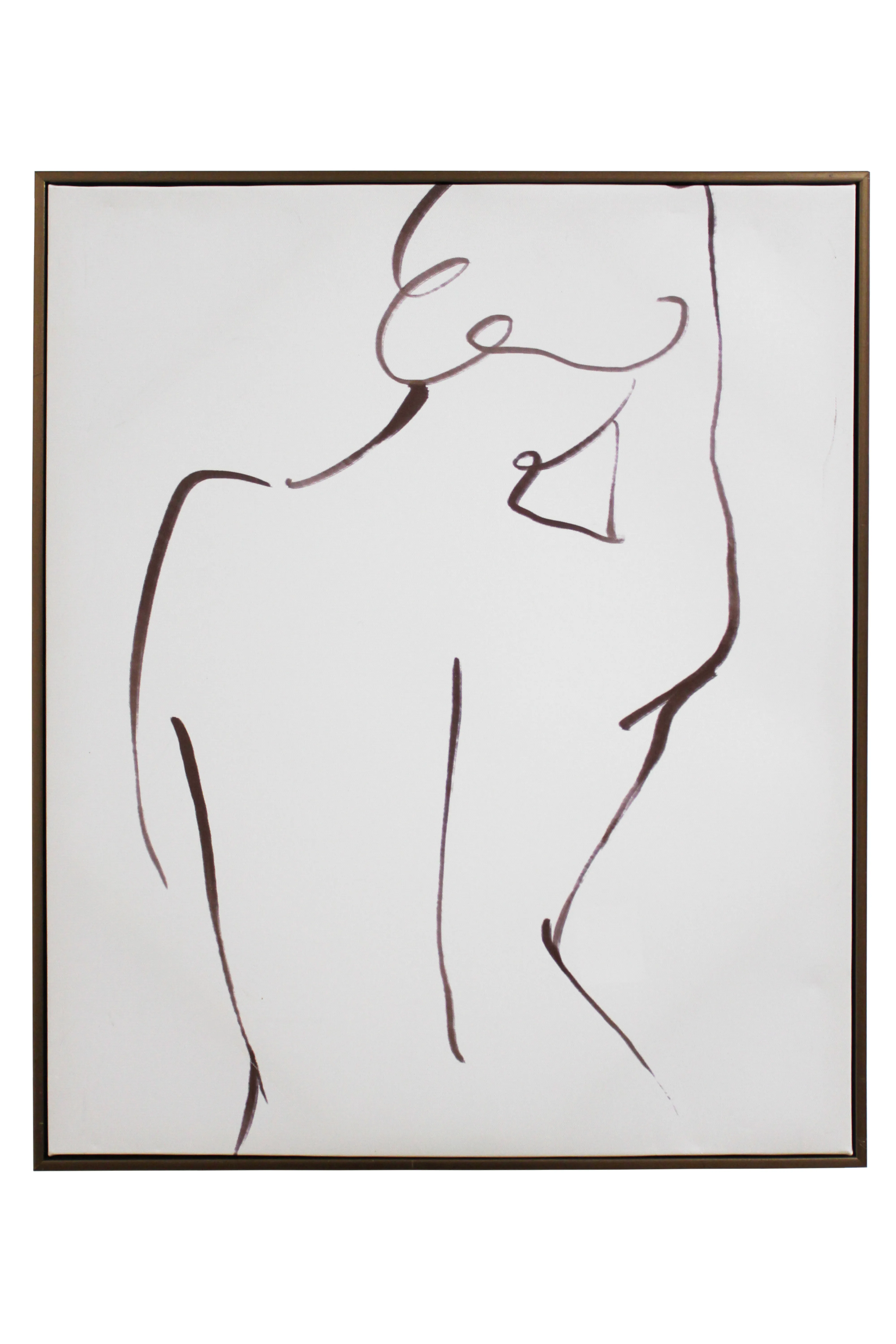 Elegant Silhouette Artwork - BAW83