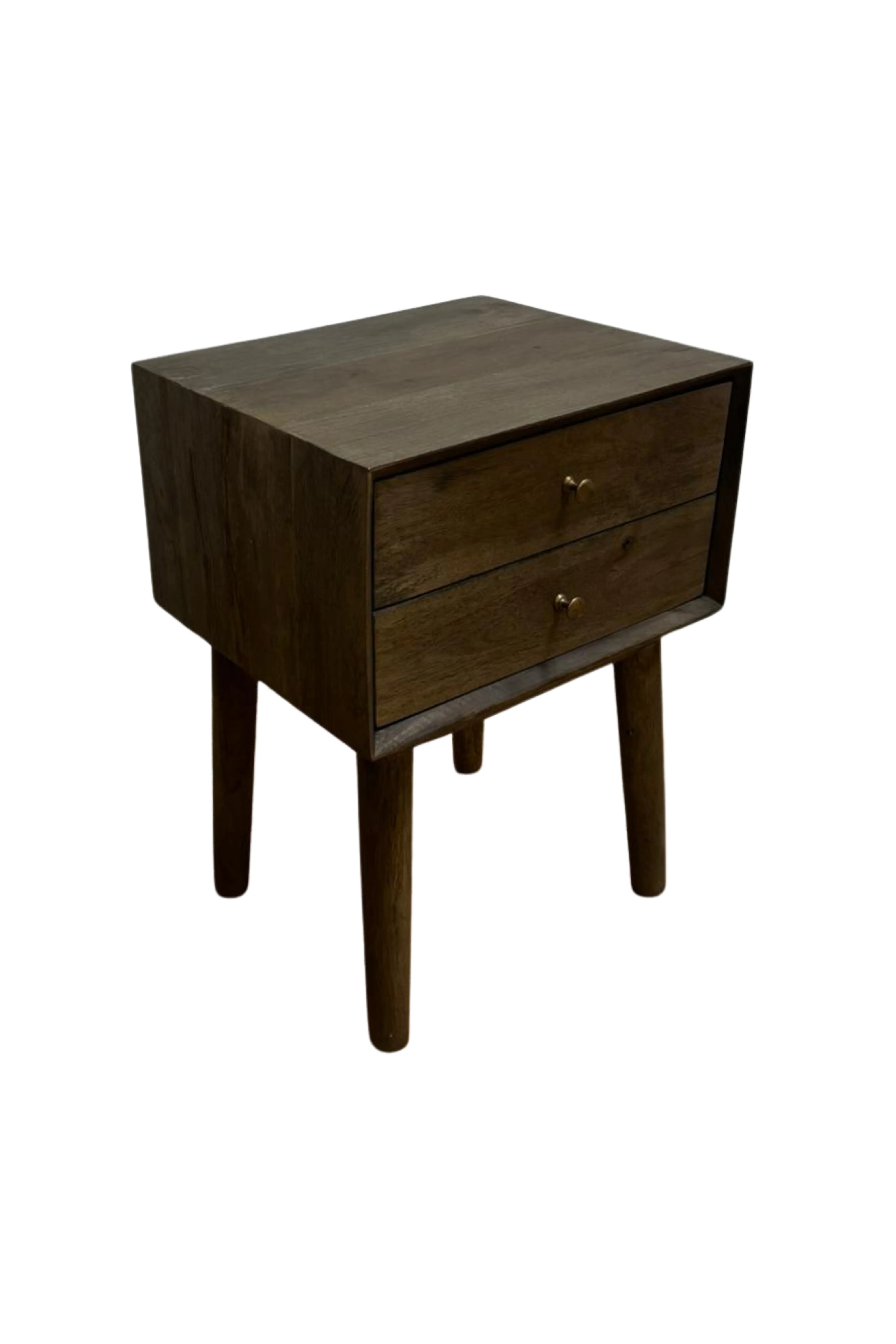 Benson Dark Wood Nightstand-NS24