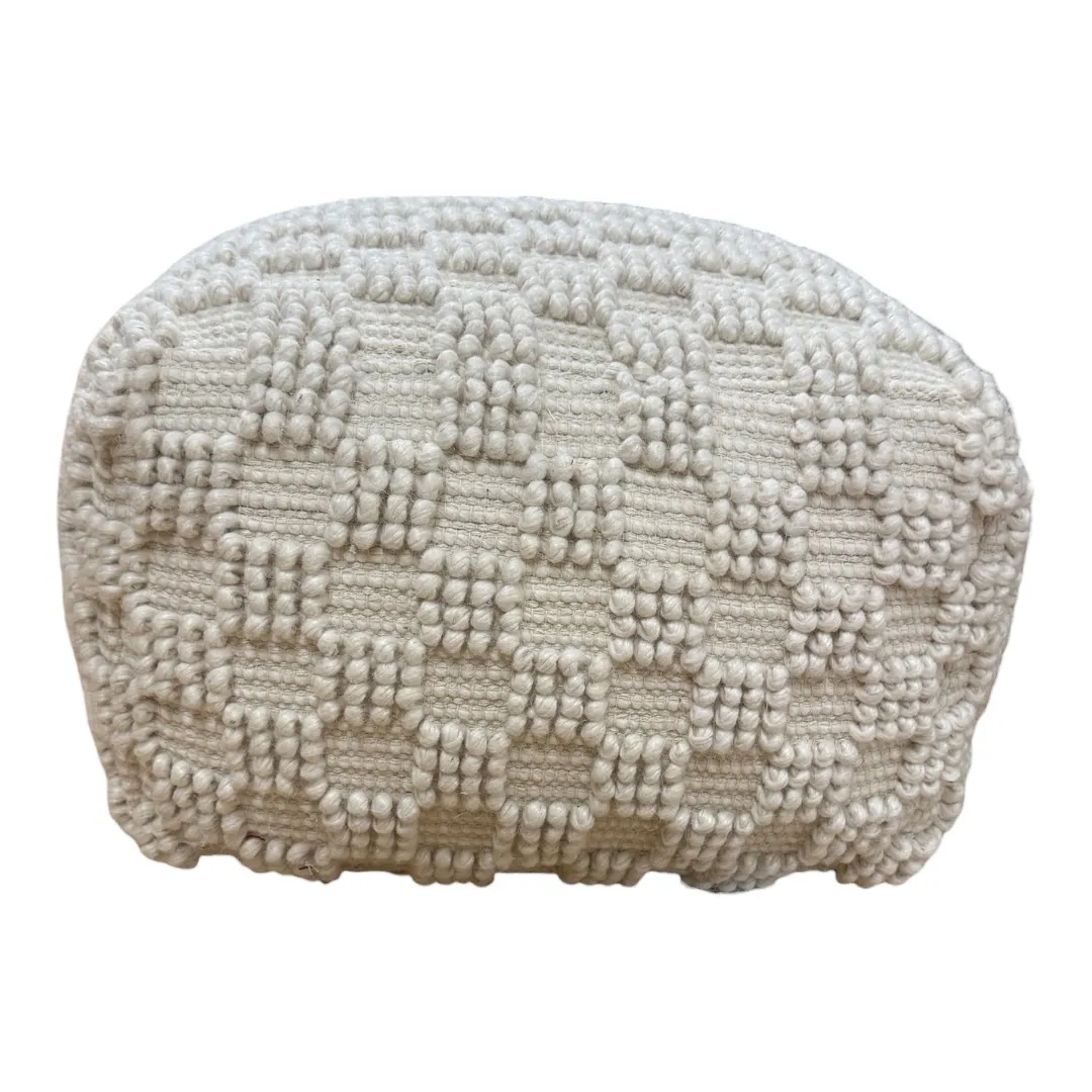 Woven Haven Floor Pouf-BN12