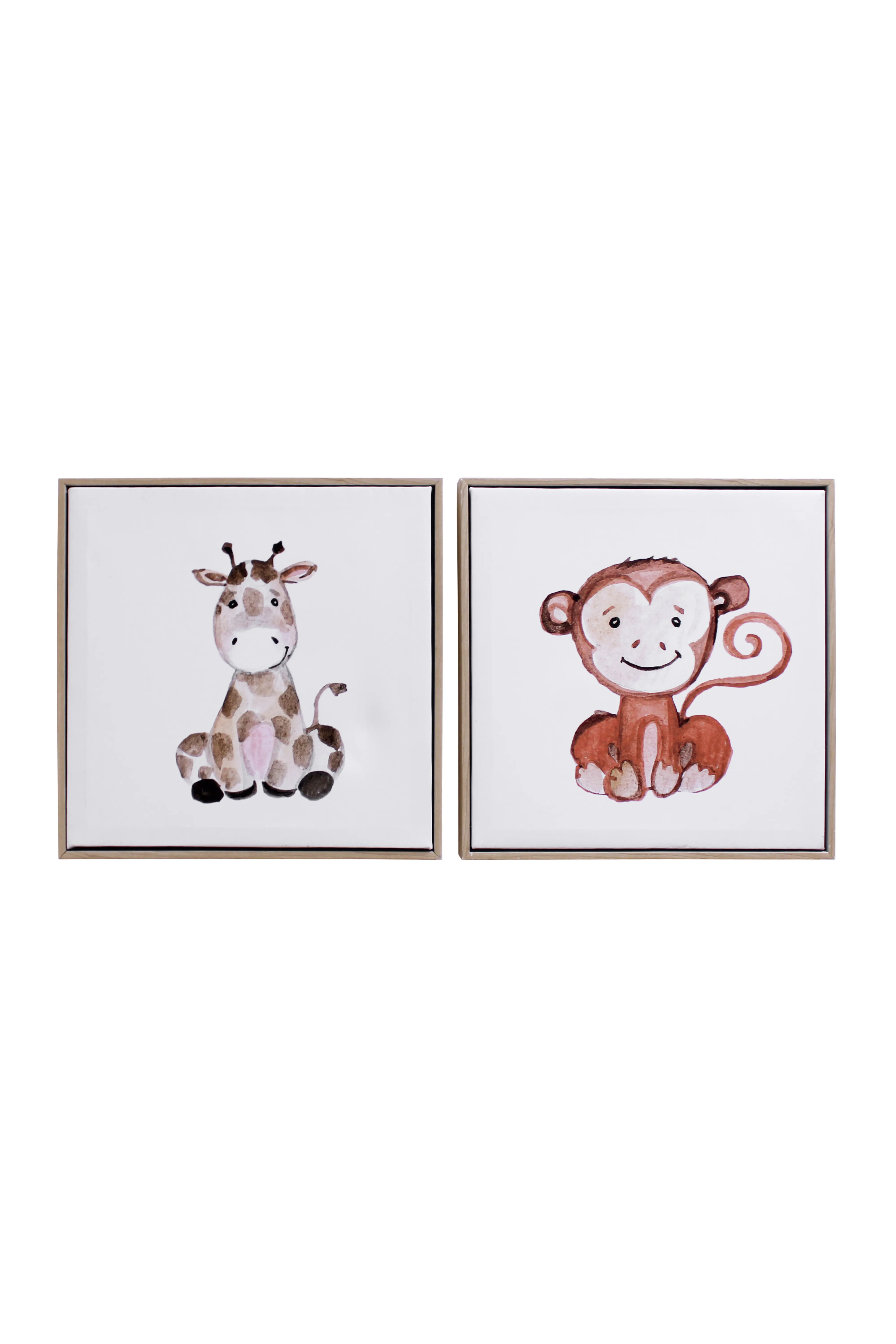 Little Jungle Friends Kids Artwork Set - KAW436