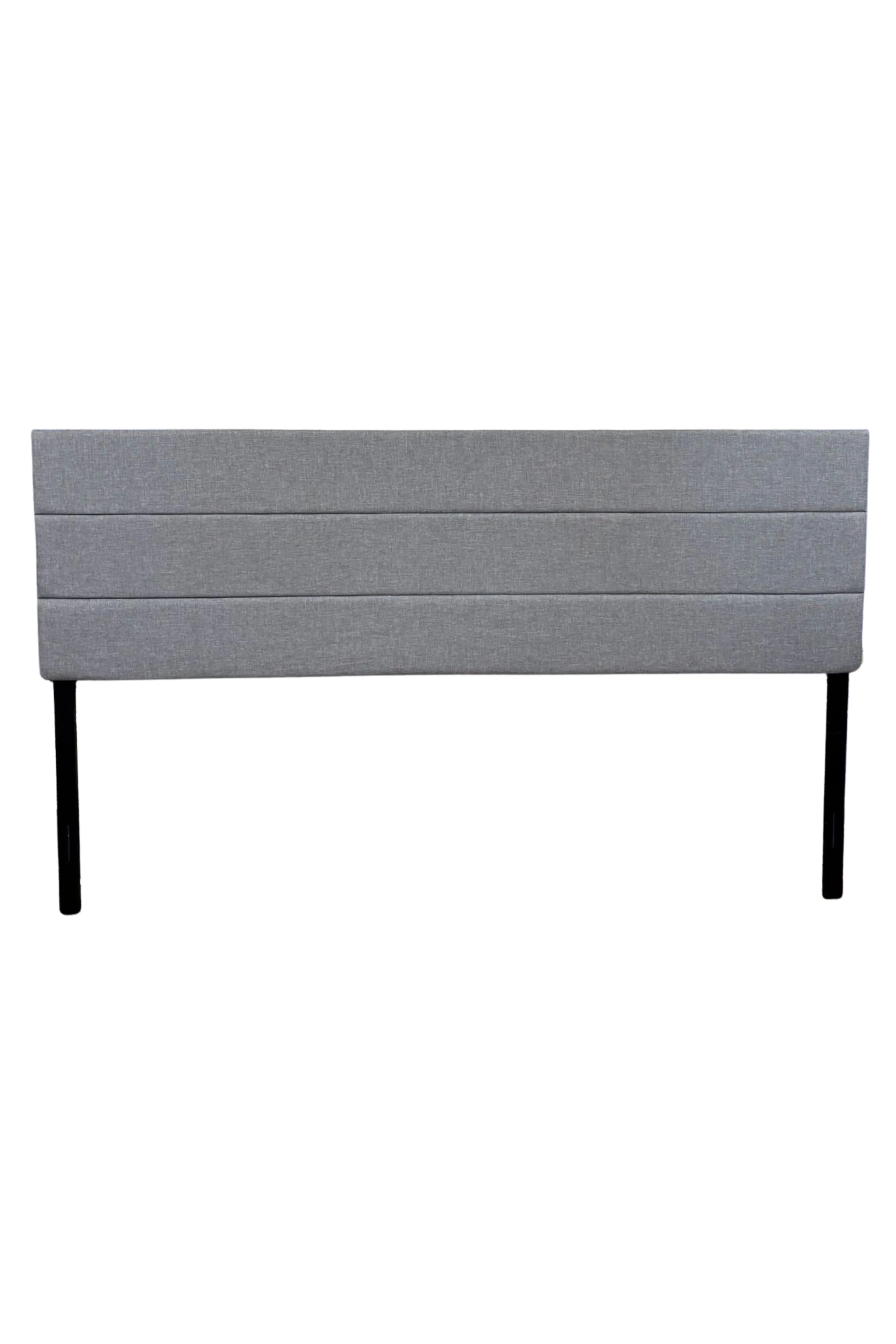 Miles Grey Panel King Headboard-HB10