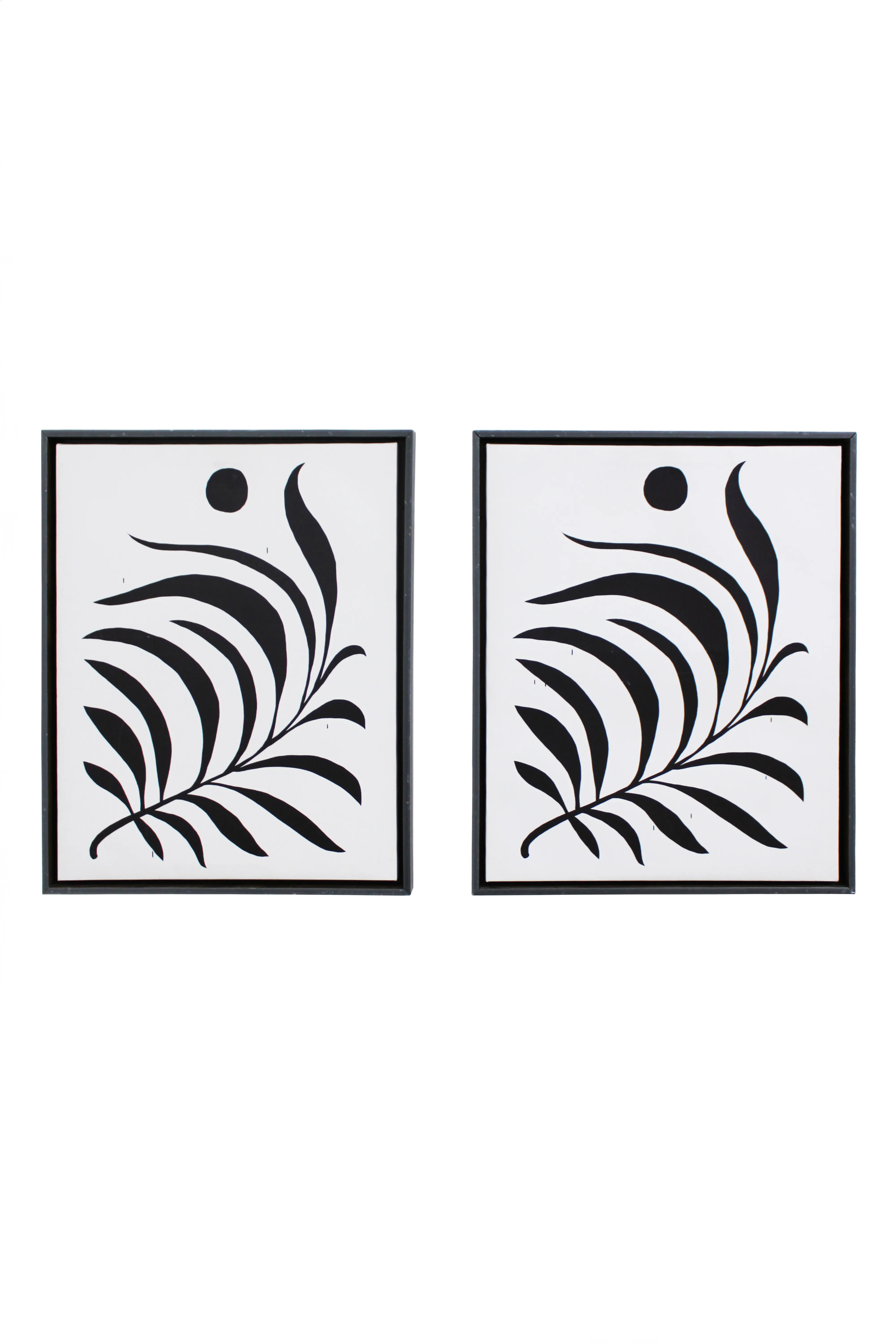 Abstract Palm Pair Artwork - BAW161