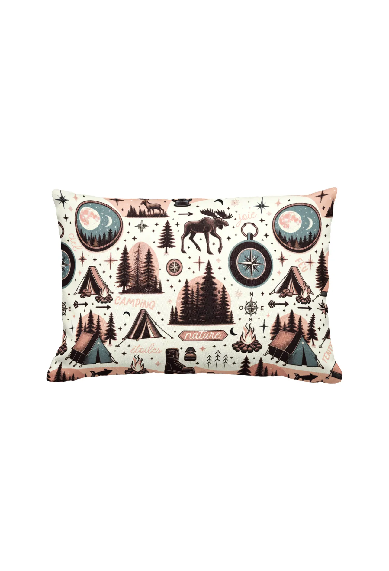 Oreiller de camping - Douce forêt