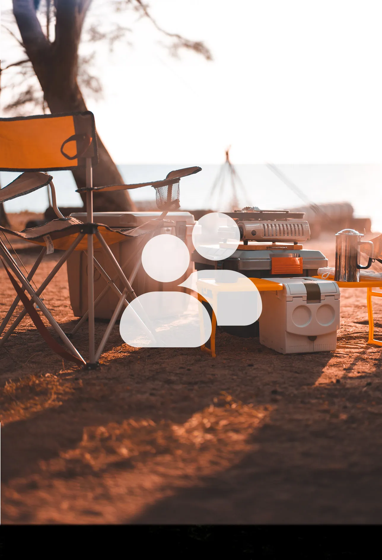 Équipement de camping pour 2 personnes