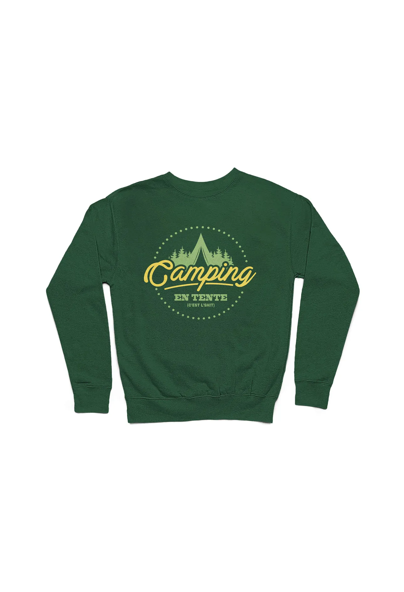 Coton ouaté - Camping en tente c'est l'shit !