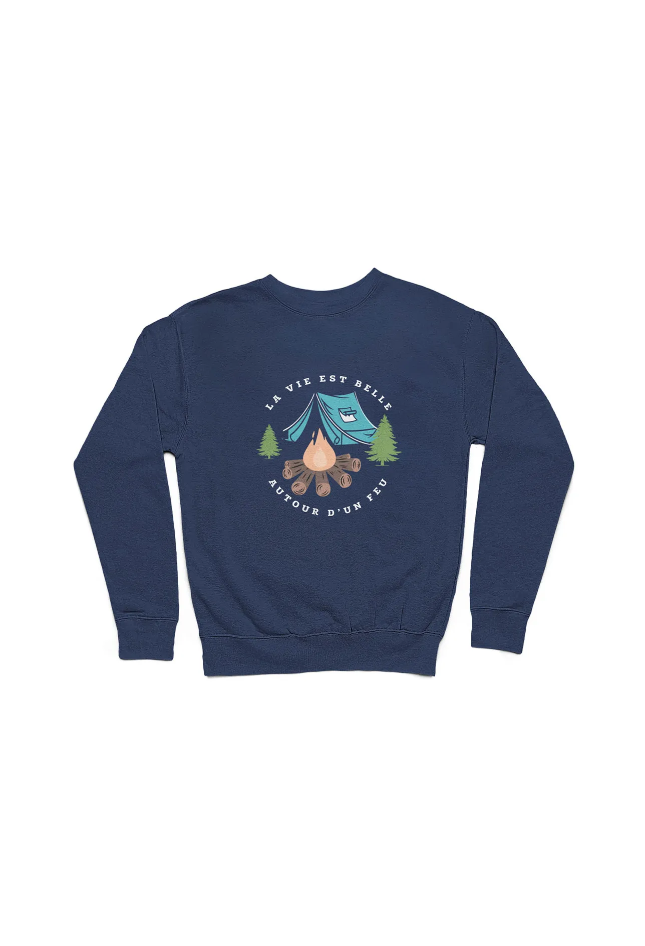 Coton ouaté - La vie est belle autour du feu