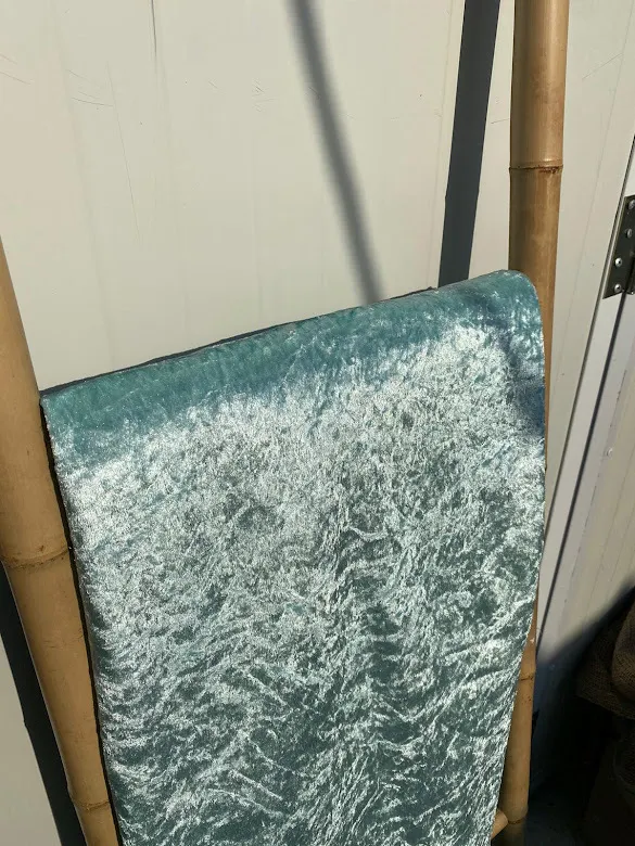 מפה קטיפה מלבן ירוק-מנטה