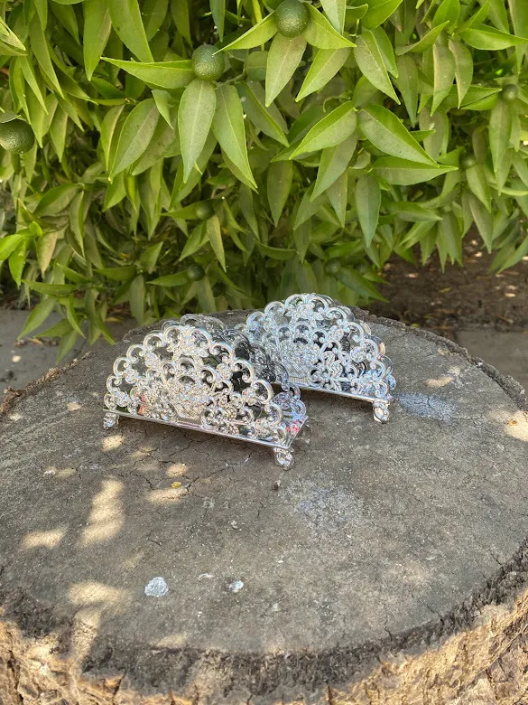 מתקן למפיות צבע כסף