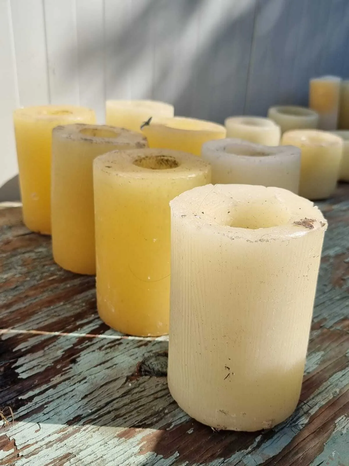 נרות שעווה 12-15 סמ