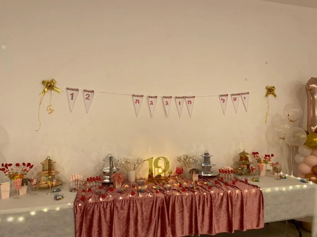 עיצוב בת מצווה