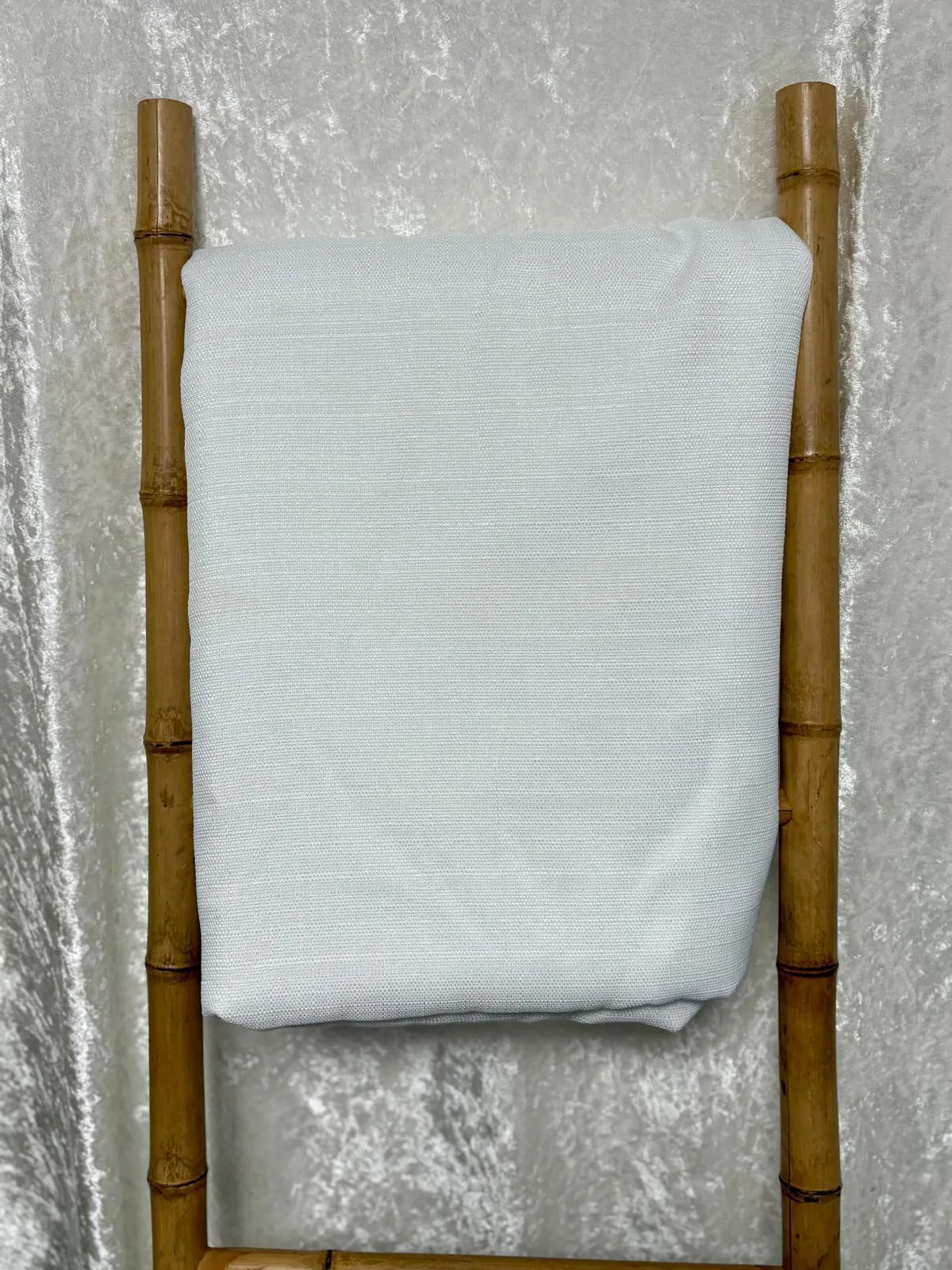 מפה לבן ריבוע פשתן