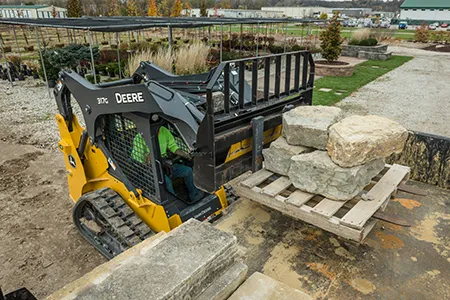 skid steer with forks