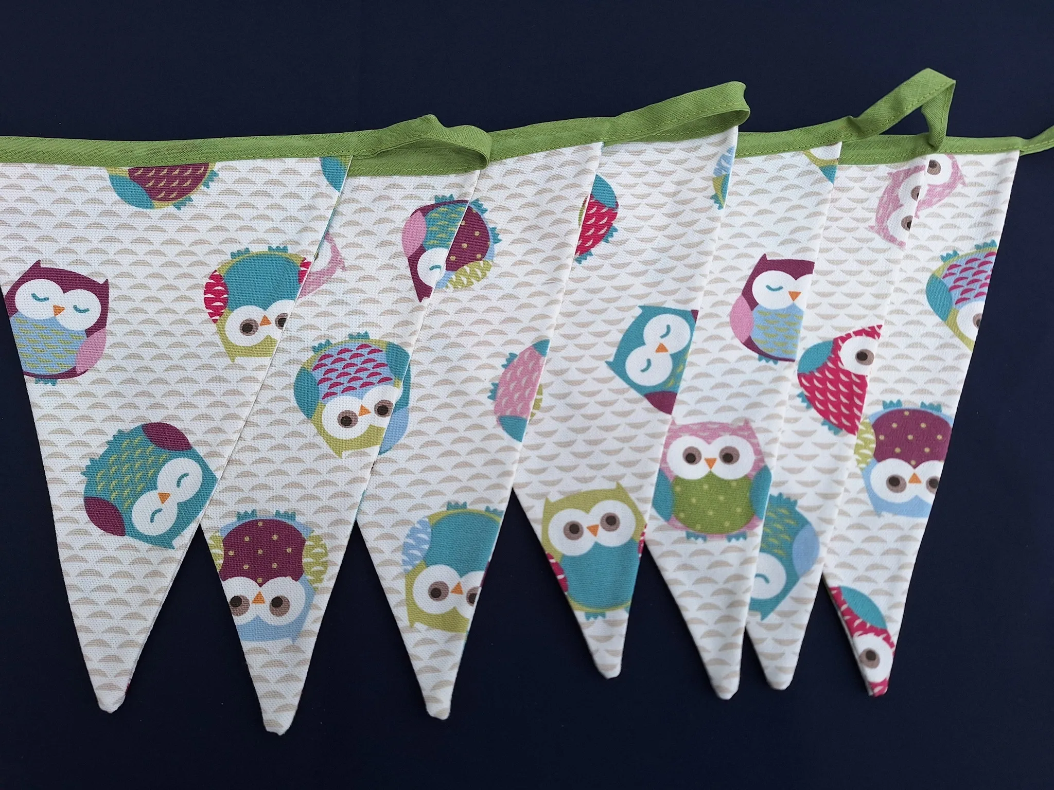 Handmade Bunting - Owl