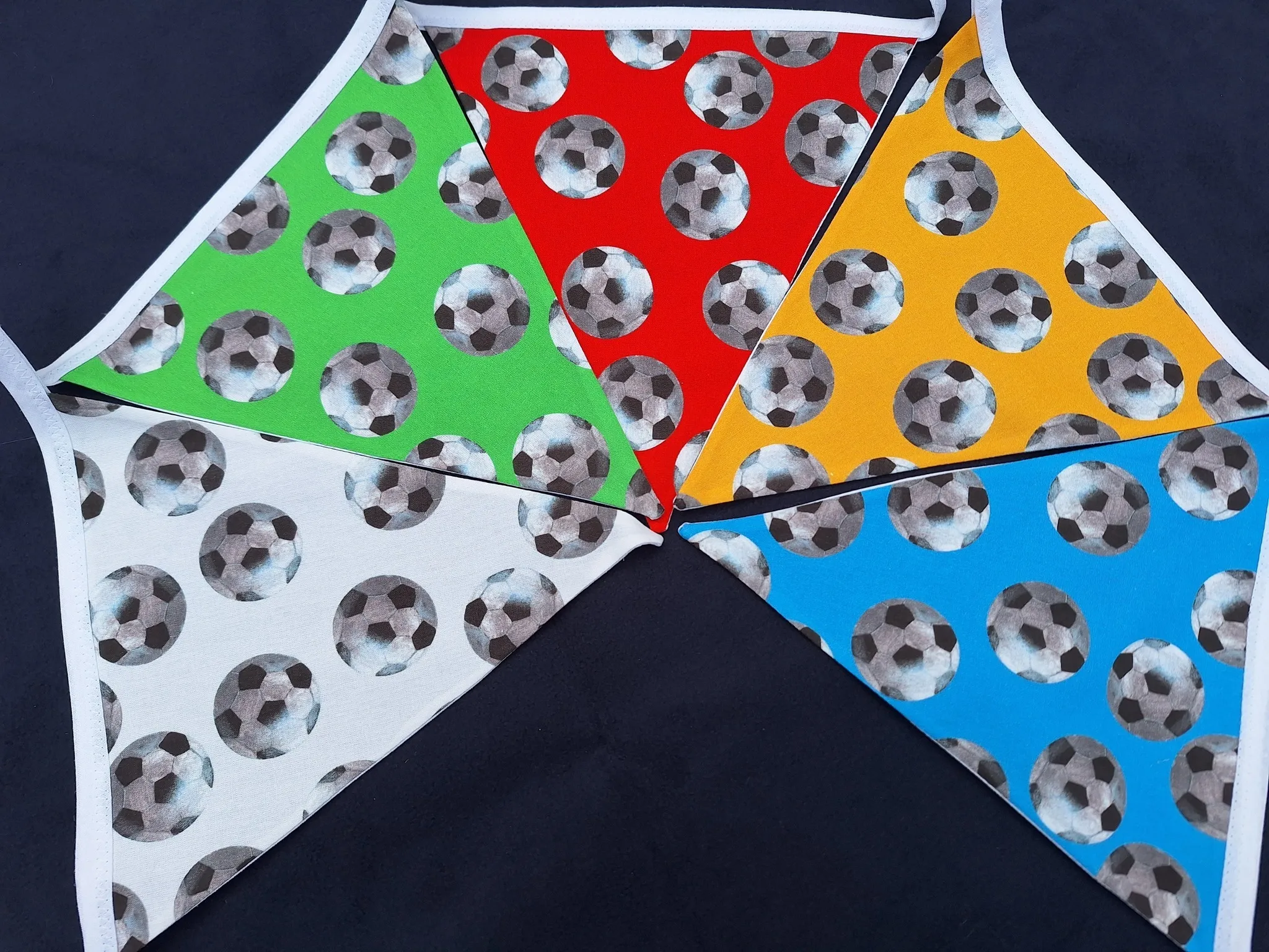 Handmade Bunting - Football