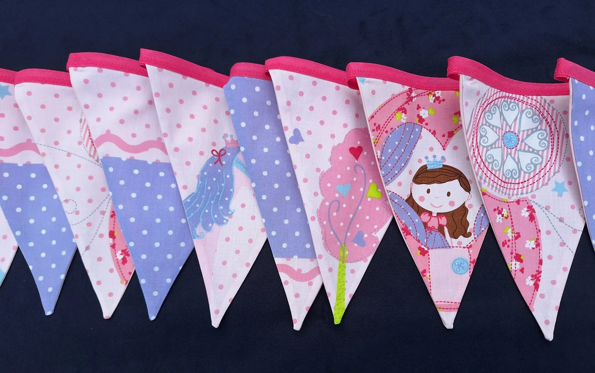 Handmade Bunting - Princess