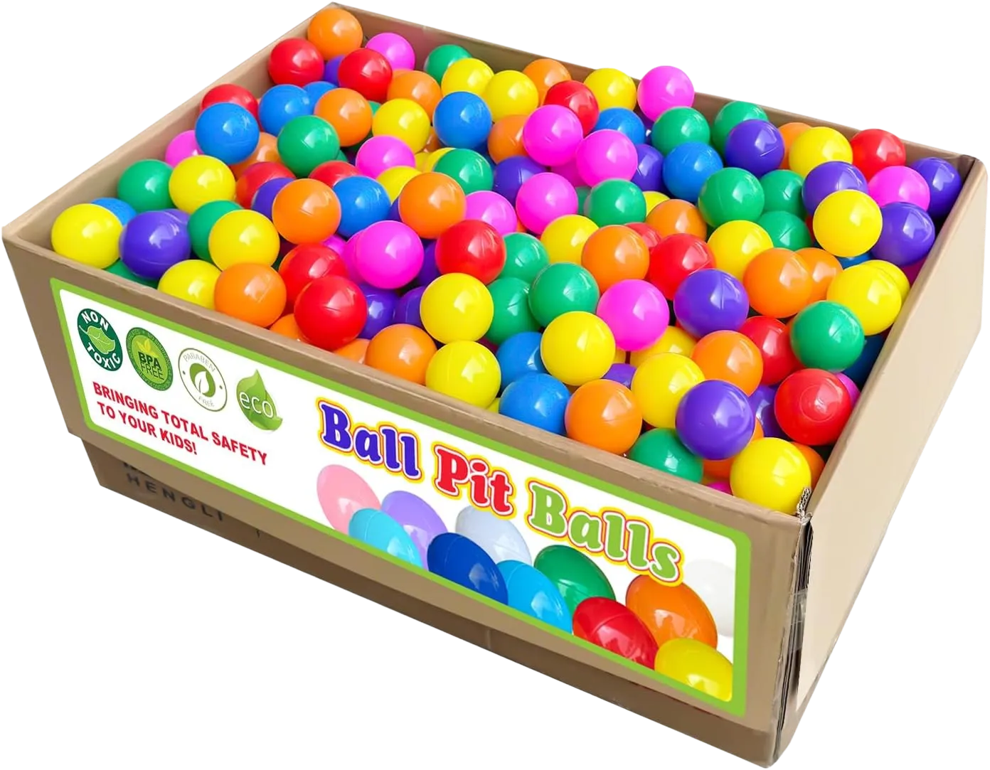 Rainbow Ball Pit Balls