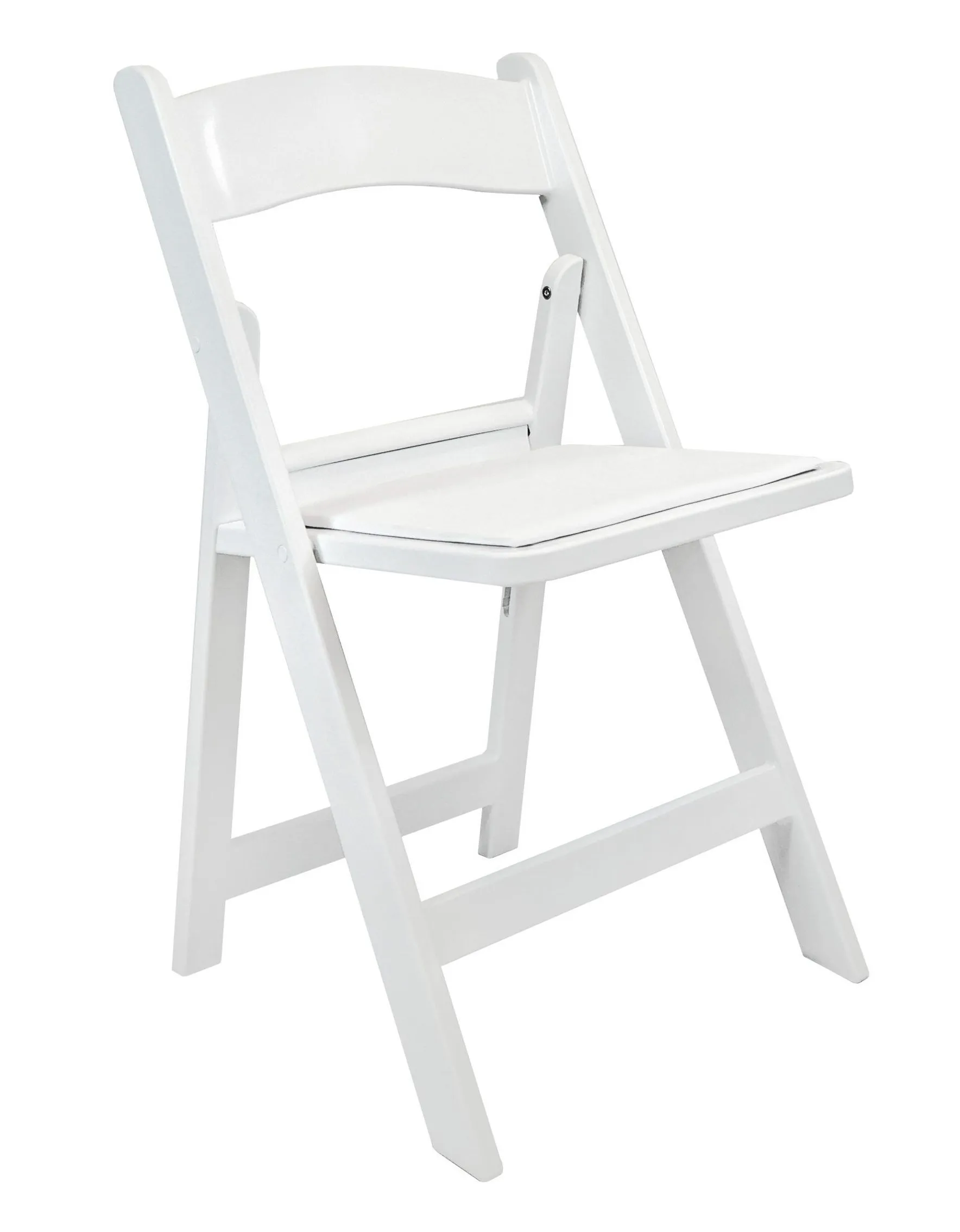 White  Padded Chairs