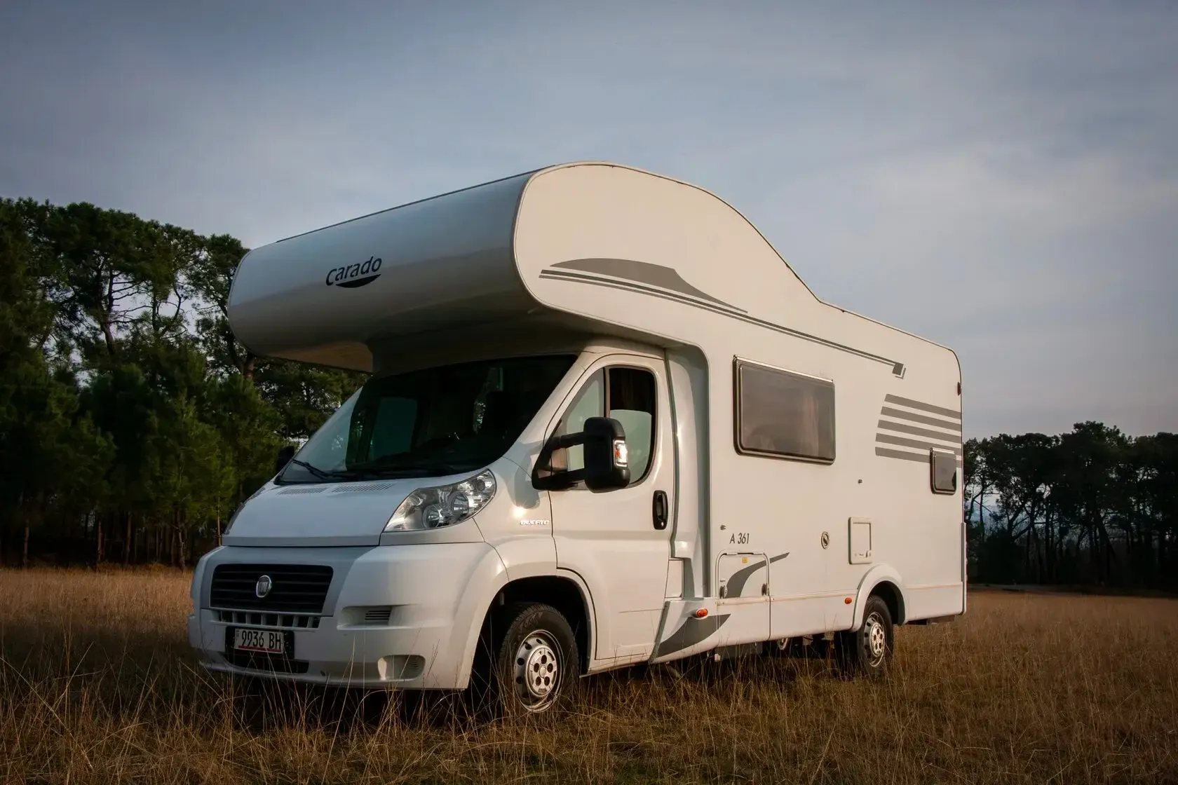 Camper VAN Fiat Carado Alcove