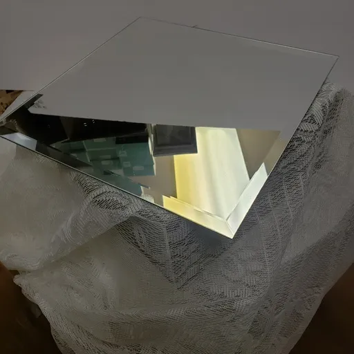 12 Inch Square Beveled Mirror