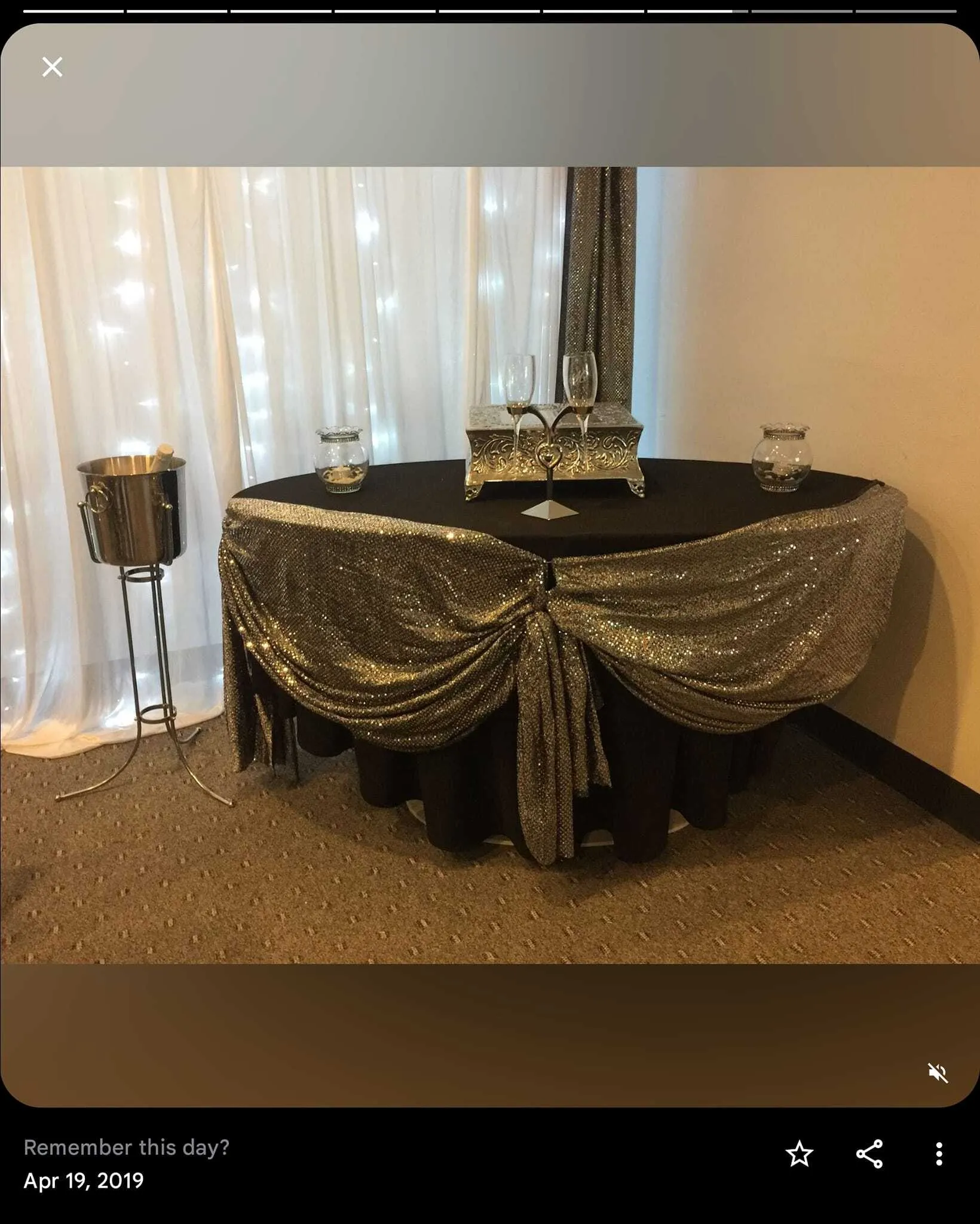 Silver Wine bottle bucket