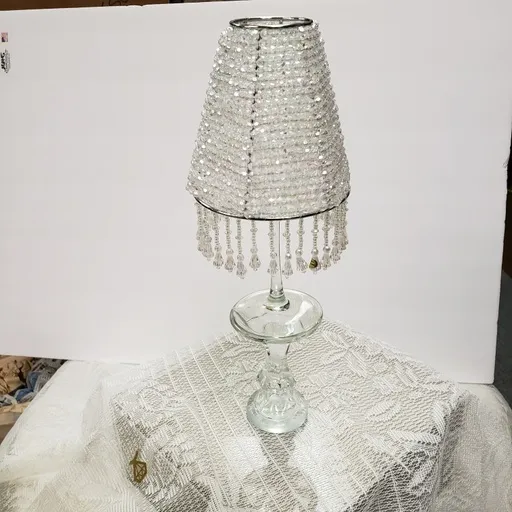 Lantern with Crystal Lampshade