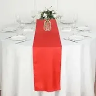 Red Polyester Runners