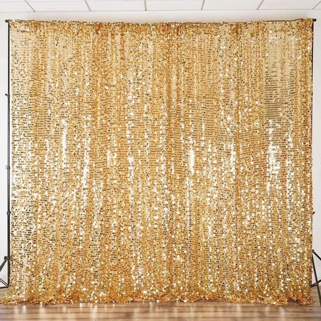 Gold Drapes 20 Ft X 10 Ft