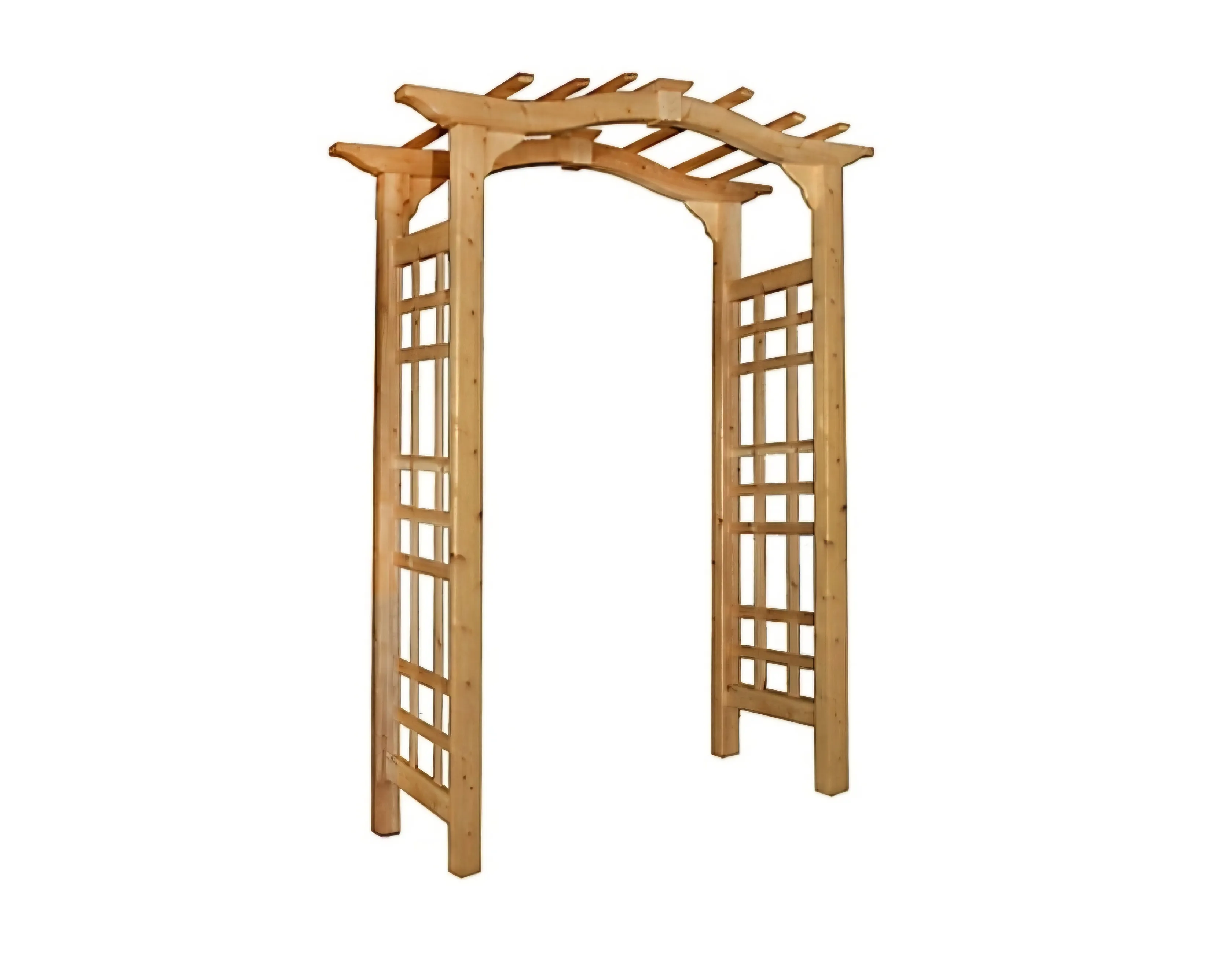 Lattice Wooden Arch