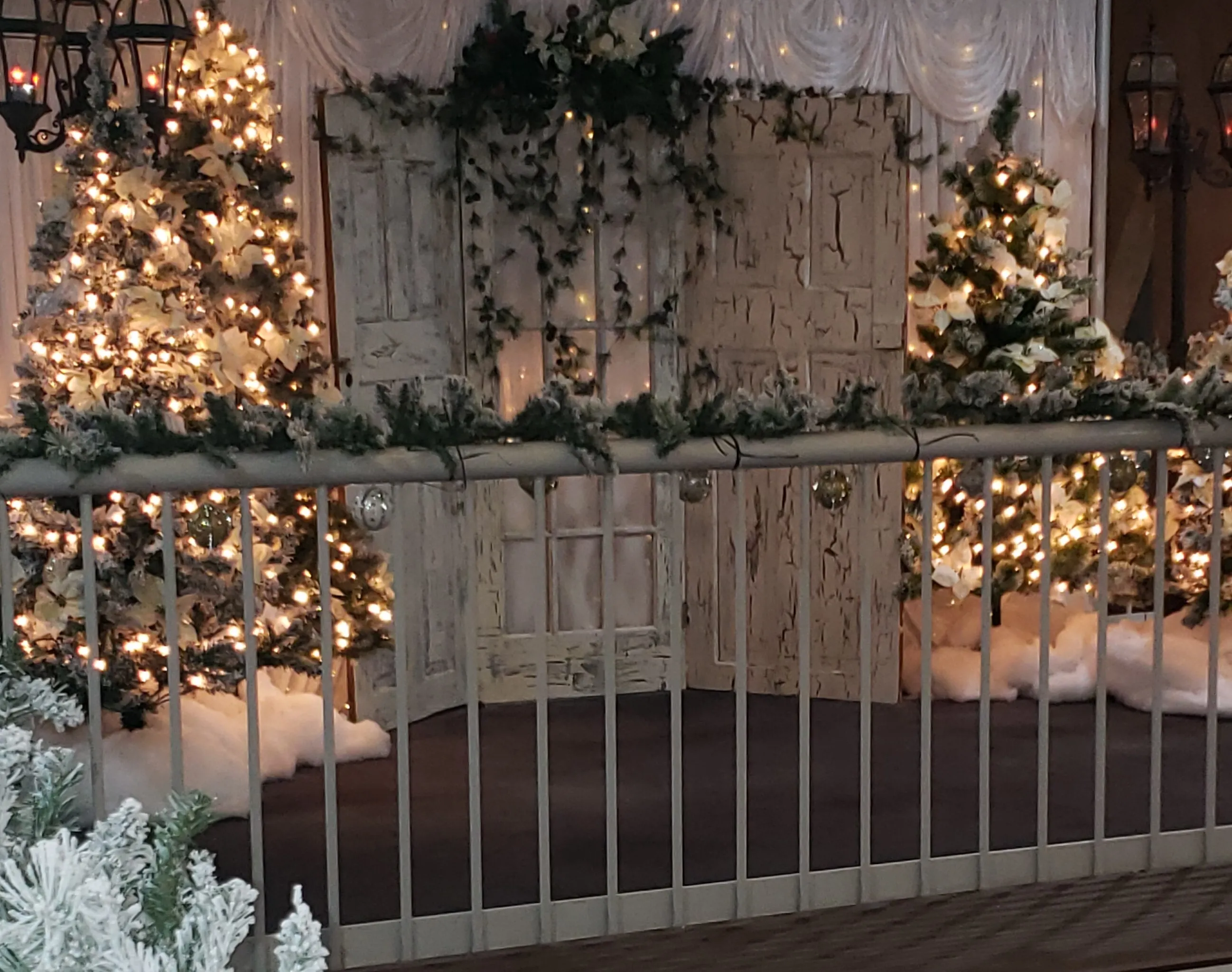 BACK DROP ANTIQUED DOORS