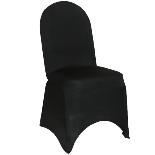 Black Spandex Banquet Chair Covers